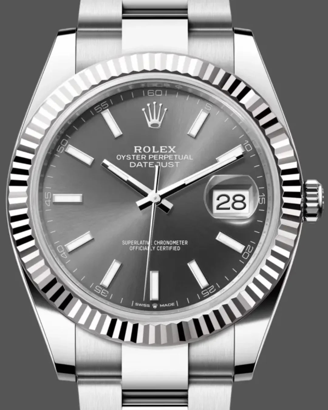 Datejust Sc White Gold M1263340013 Watch - Wristwatch