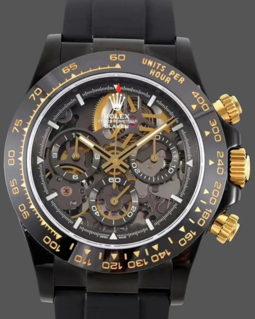 Daytona Sc Blaken Skeleton Watch - Wristwatch