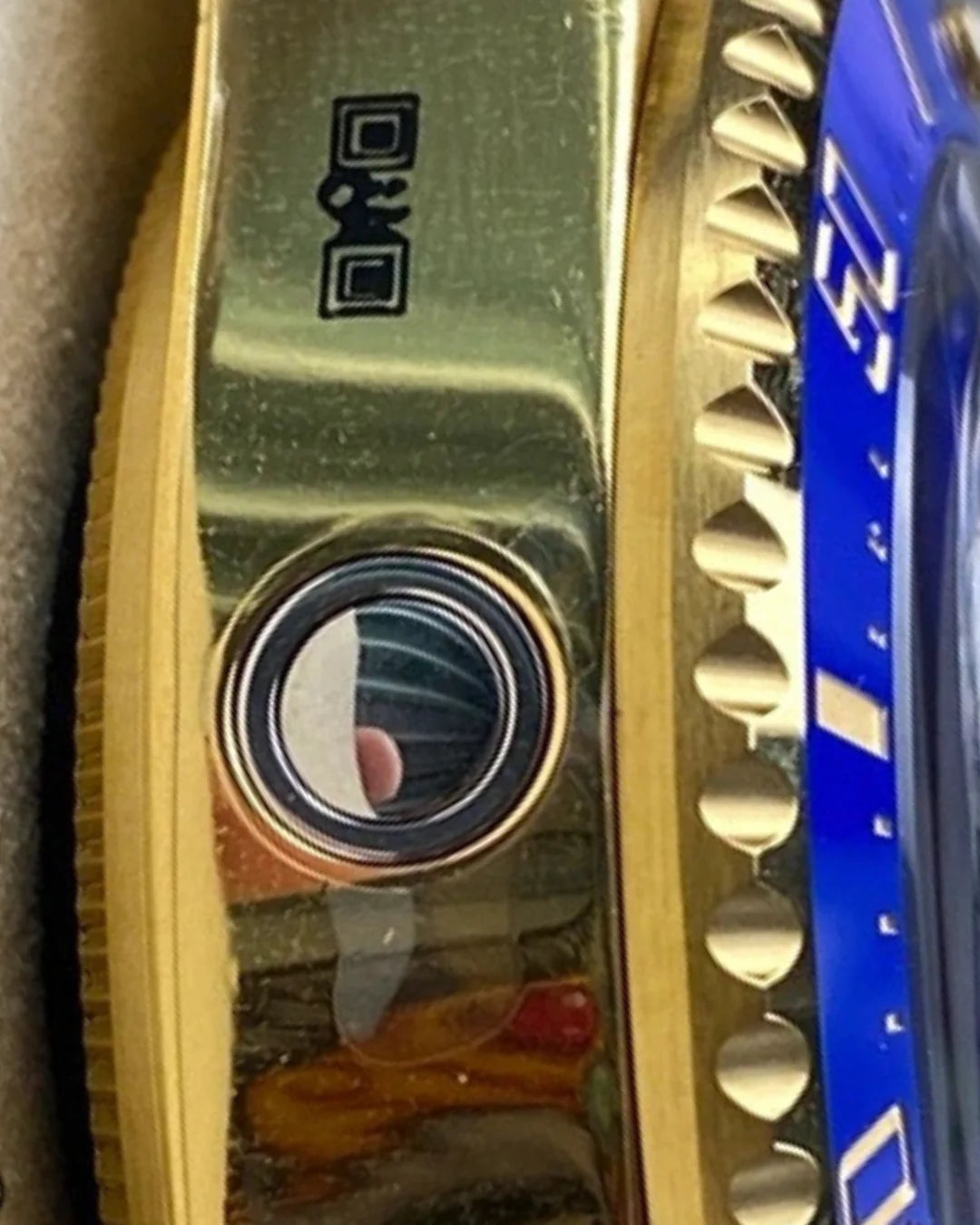 Deepsea Sc Gold Blue 136668lb Watch - Wristwatch