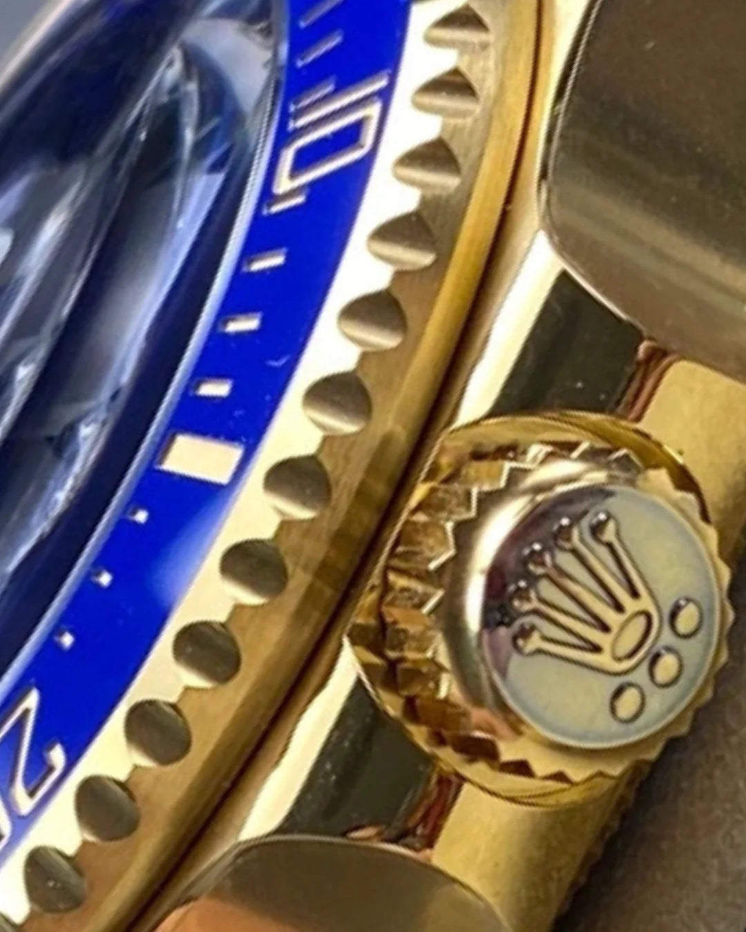 Deepsea Sc Gold Blue 136668lb Watch - Wristwatch