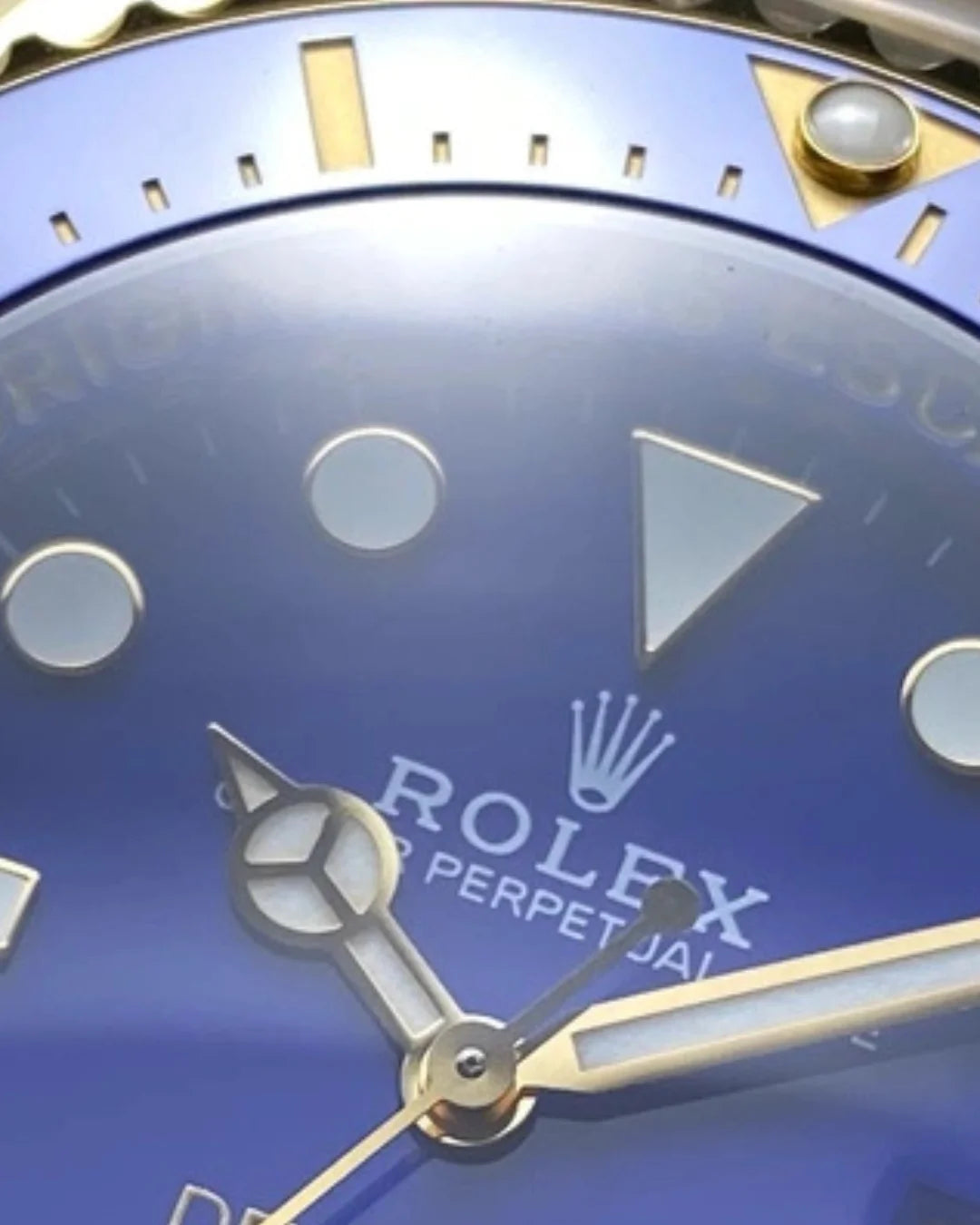 Deepsea Sc Gold Blue 136668lb Watch - Wristwatch