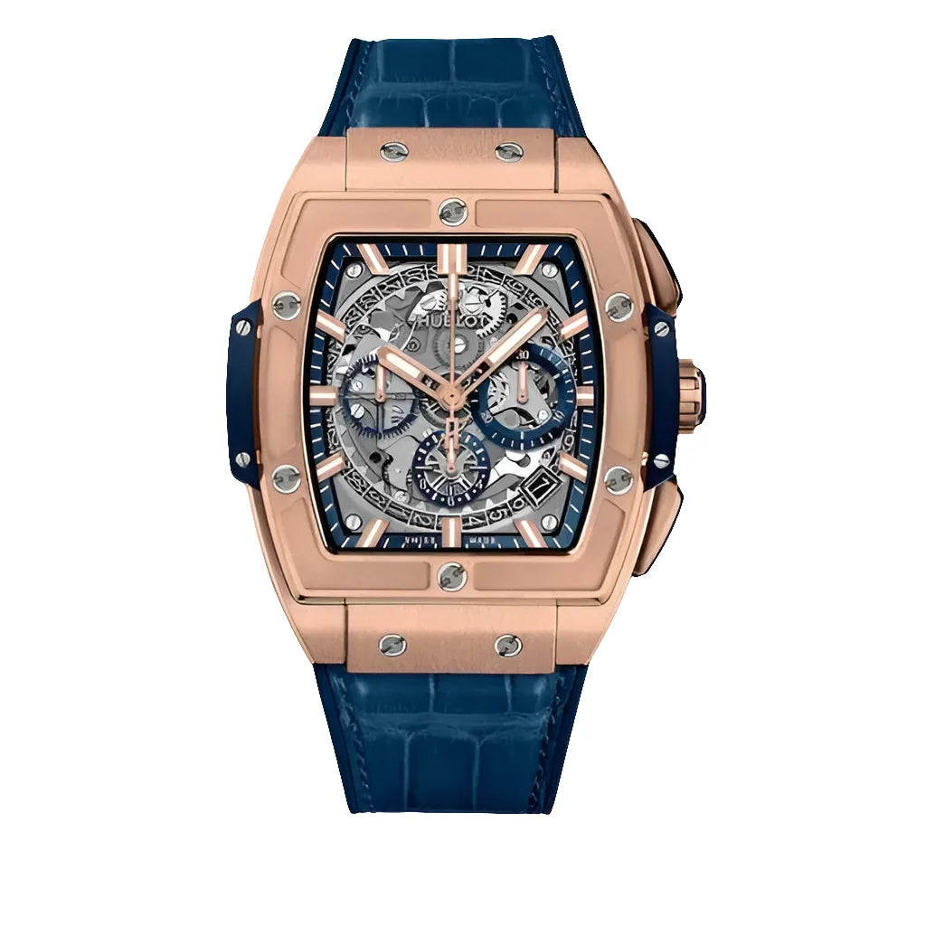 Hublot Mod Big Bang Blue 641.0x.7180.lr Watch Wristwatch