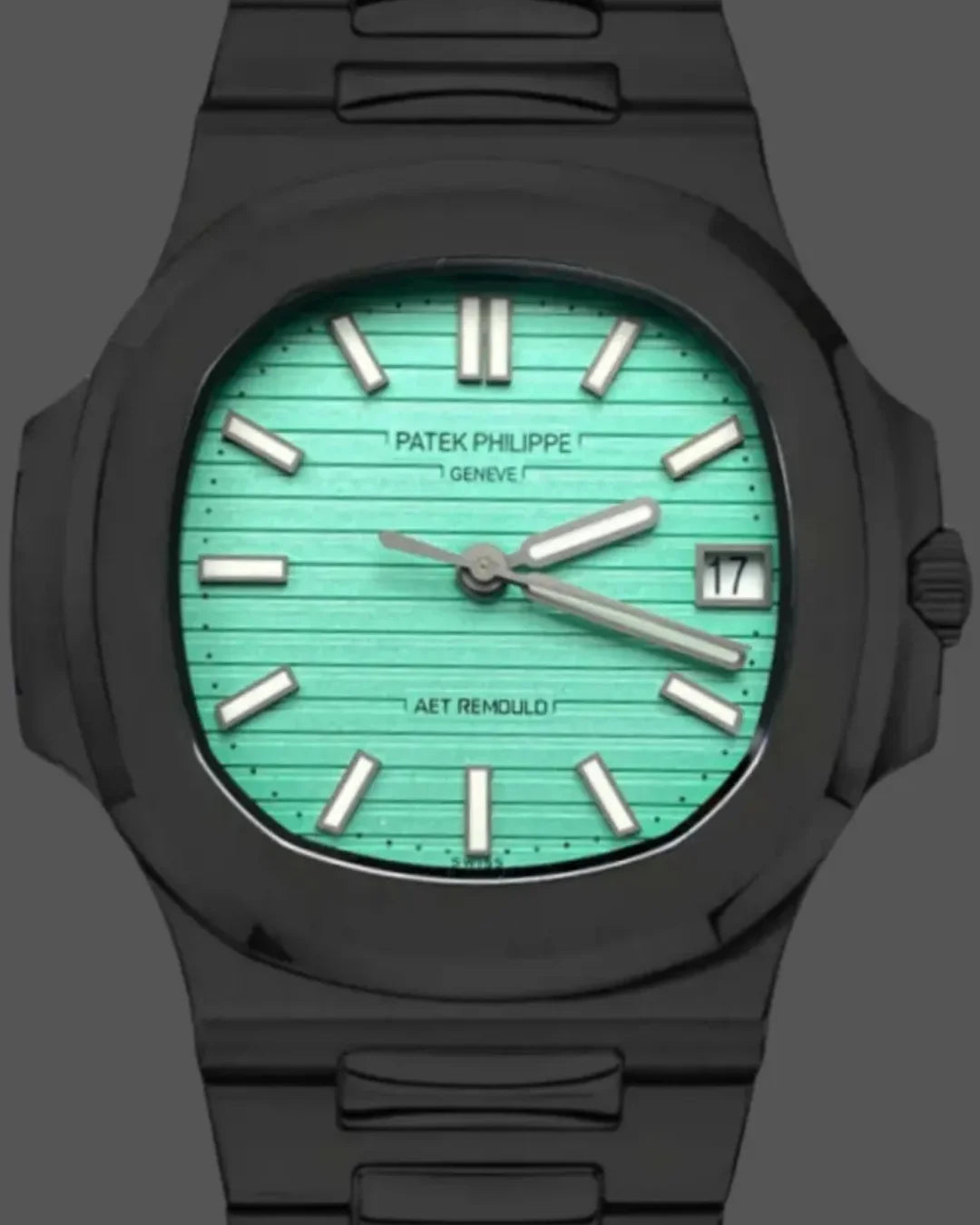 Patek Philippe Nautilus 5711 Aet Green Dial Watch - Wristwatch