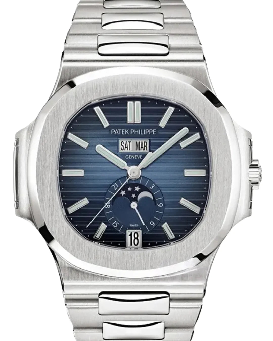 Patek Philippe Nautilus Blue 5726-1a-014 Watch - Wristwatch