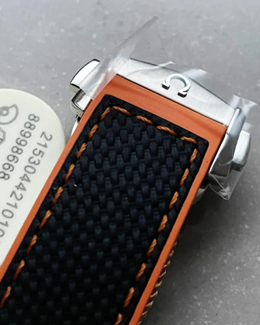 Omega Planet Ocean Gmt Black-orange Watch - Wristwatch