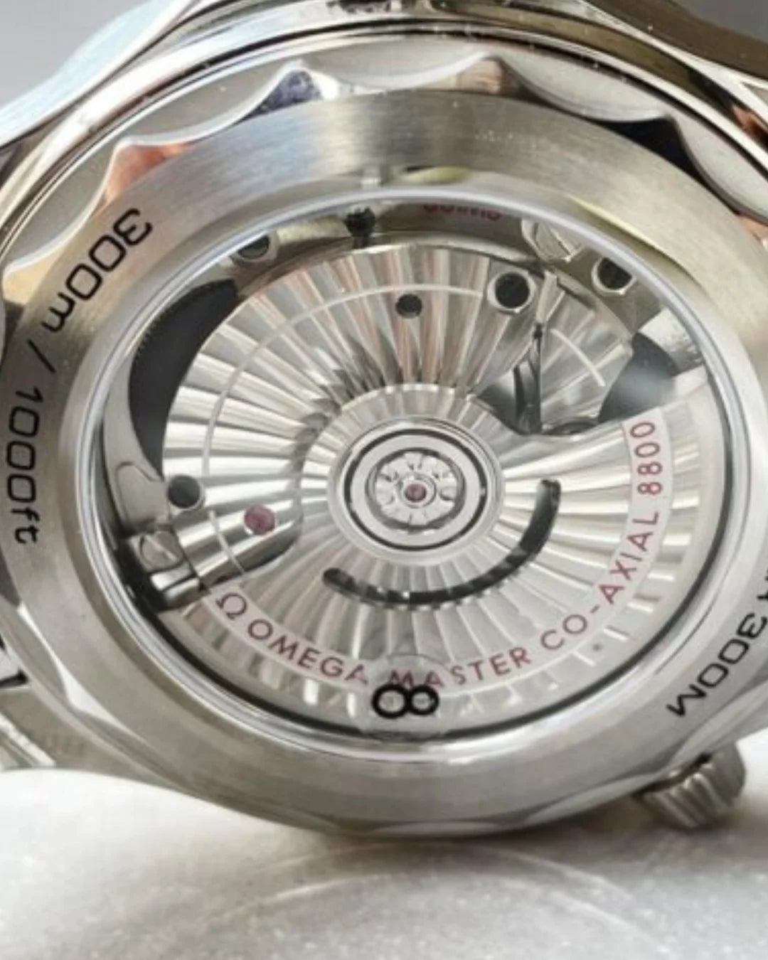 Omega Seamaster 300m Diver Black Wave 8800 Watch - Wristwatch