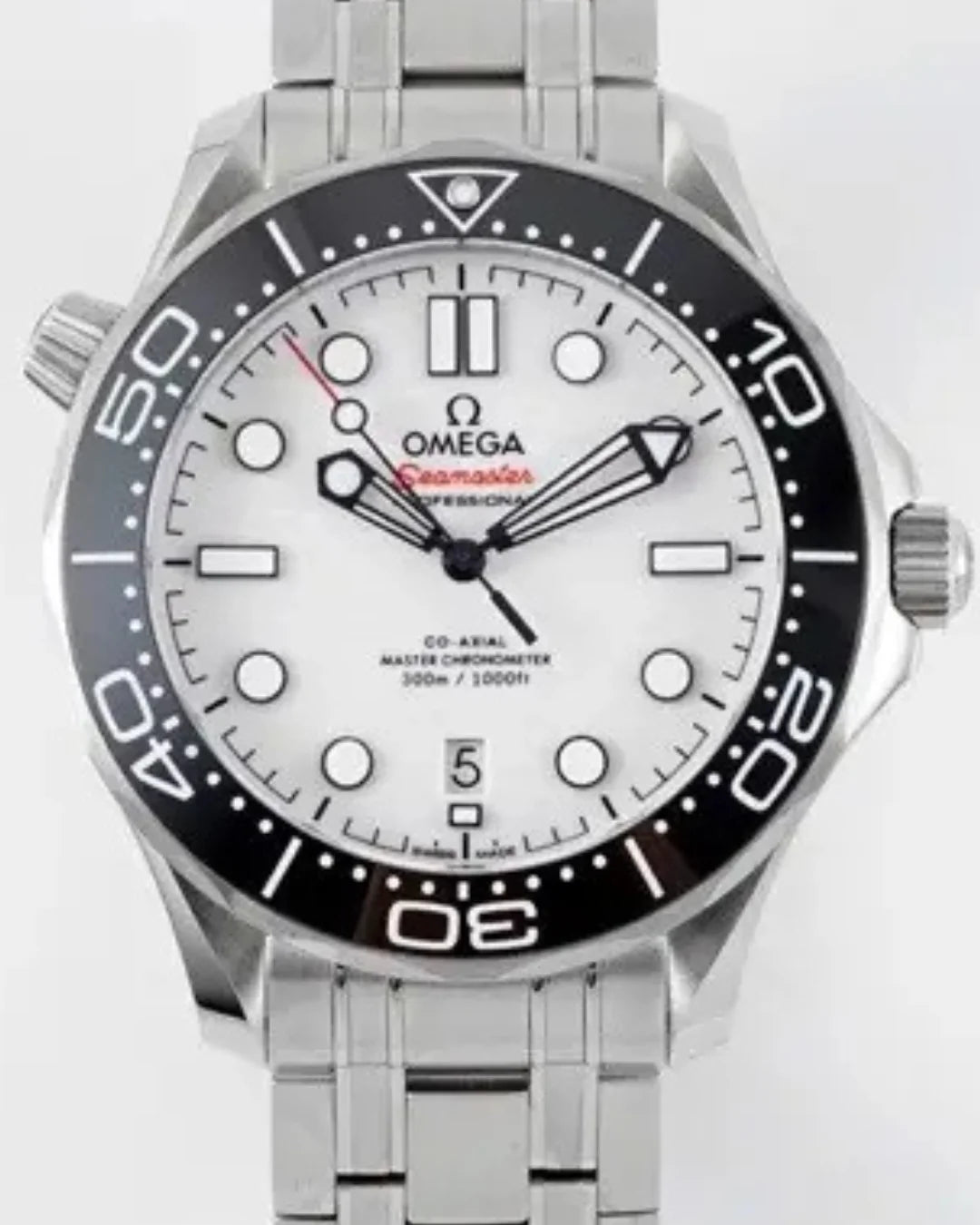 Omega Seamaster Diver 300m 210.30.42.20.04.001 White Watch - Wristwatch