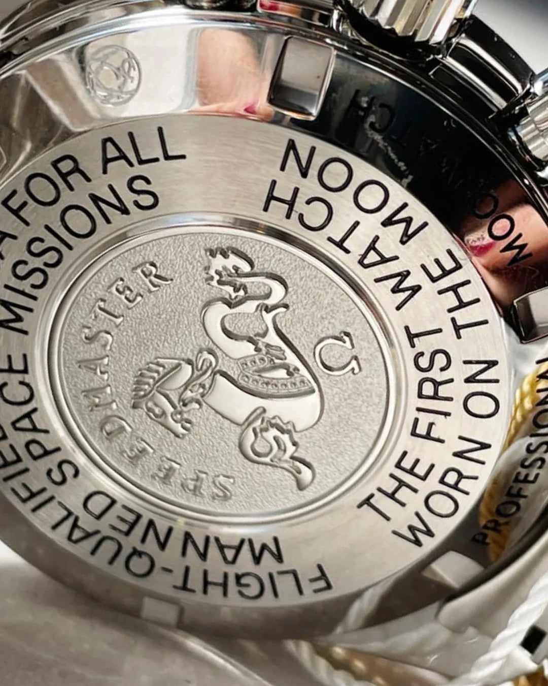 Omega Speedmaster First Moon Landing Black Watch - Wristwatch