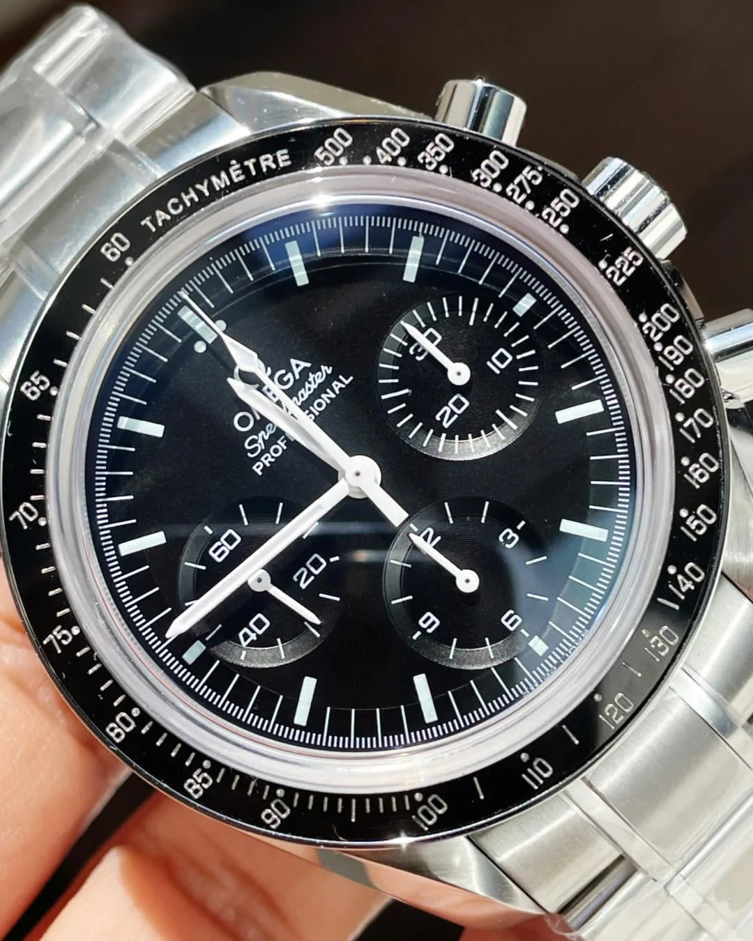 Omega Speedmaster First Moon Landing Black Watch - Wristwatch