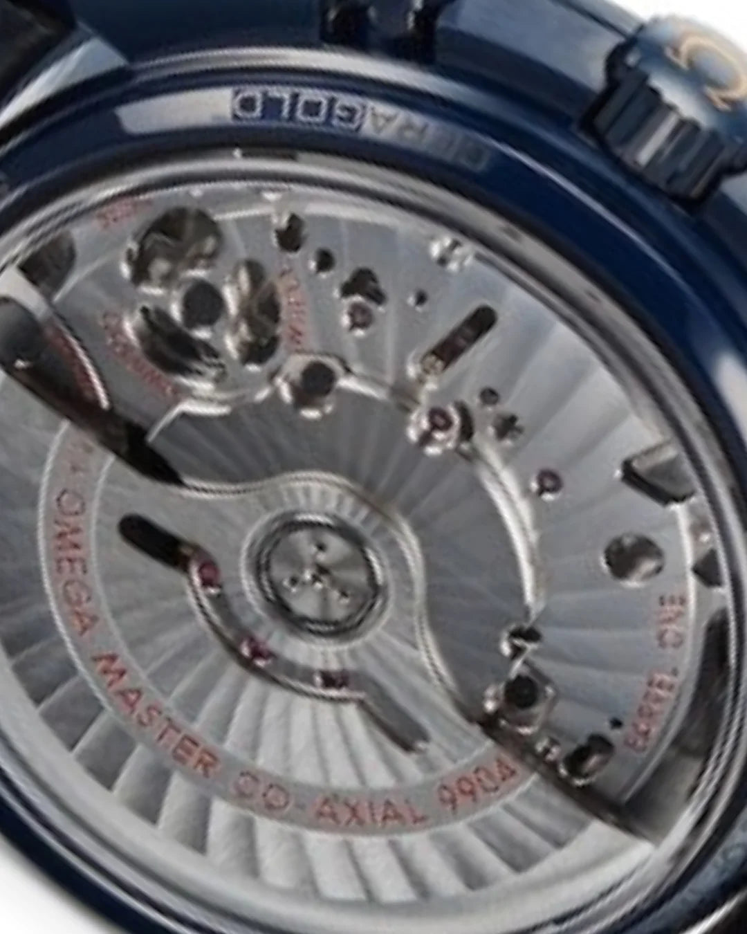 Omega Speedmaster Moonphase Blue O30493445203002 Watch - Wristwatch