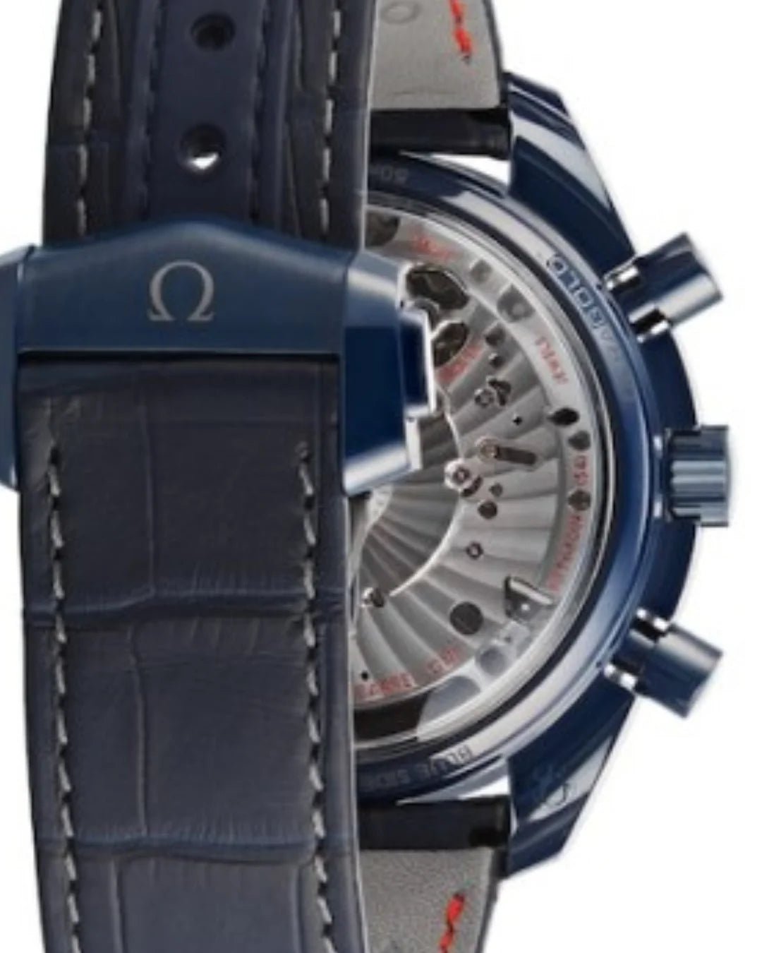 Omega Speedmaster Moonphase Blue O30493445203002 Watch - Wristwatch