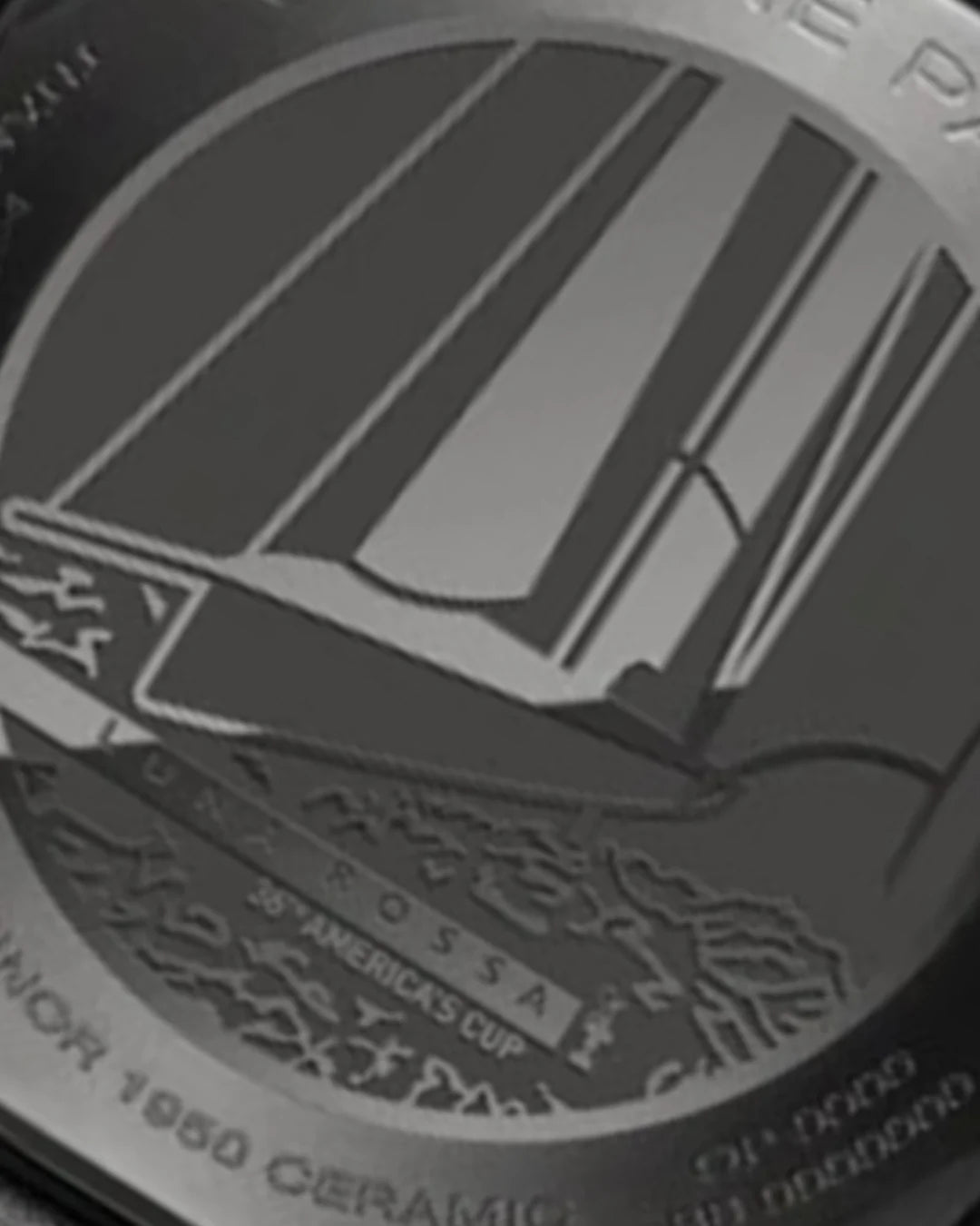 Panerai Luminor Luna Rossa Chronograph Pam01037 Watch - Wristwatch