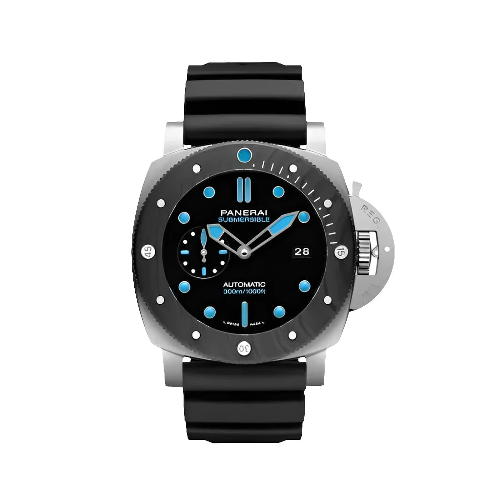 Panerai Mod Submersible Pam00799 Black Watch Wristwatch