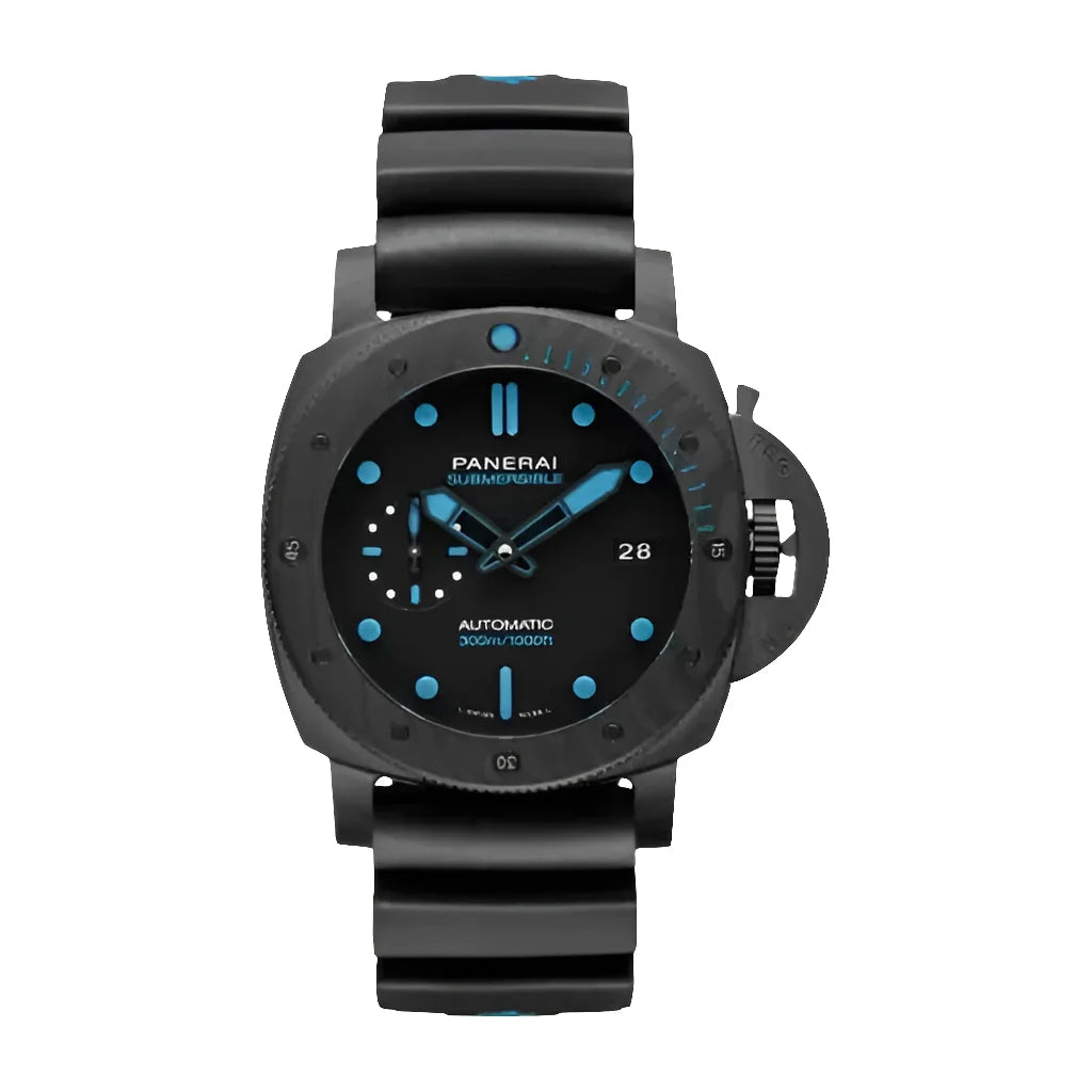 Panerai Mod Submersible Pam00960 Black Watch Wristwatch