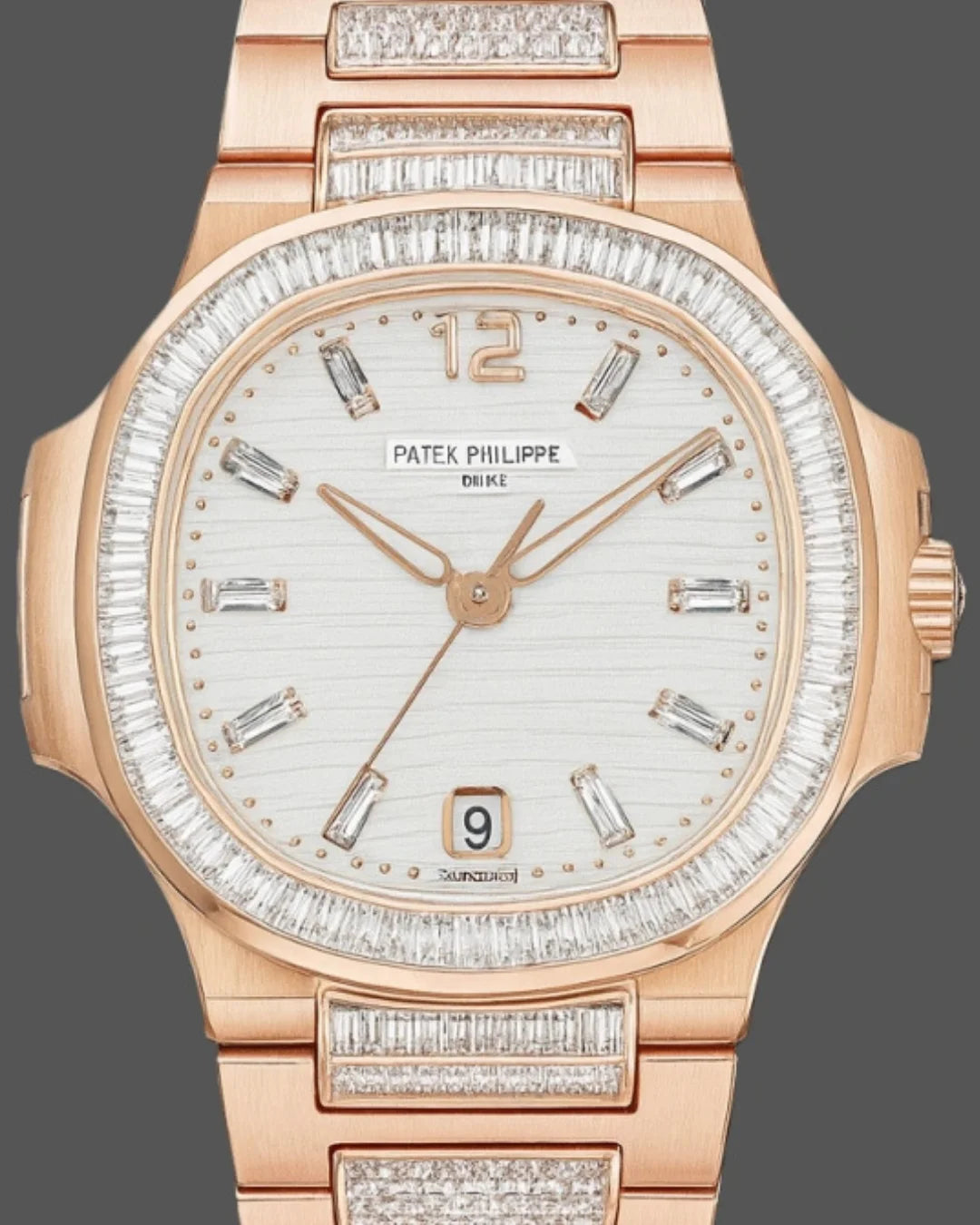 Patek Philippe Nautilus Rose Gold 7014/1r-001 Watch - Wristwatch
