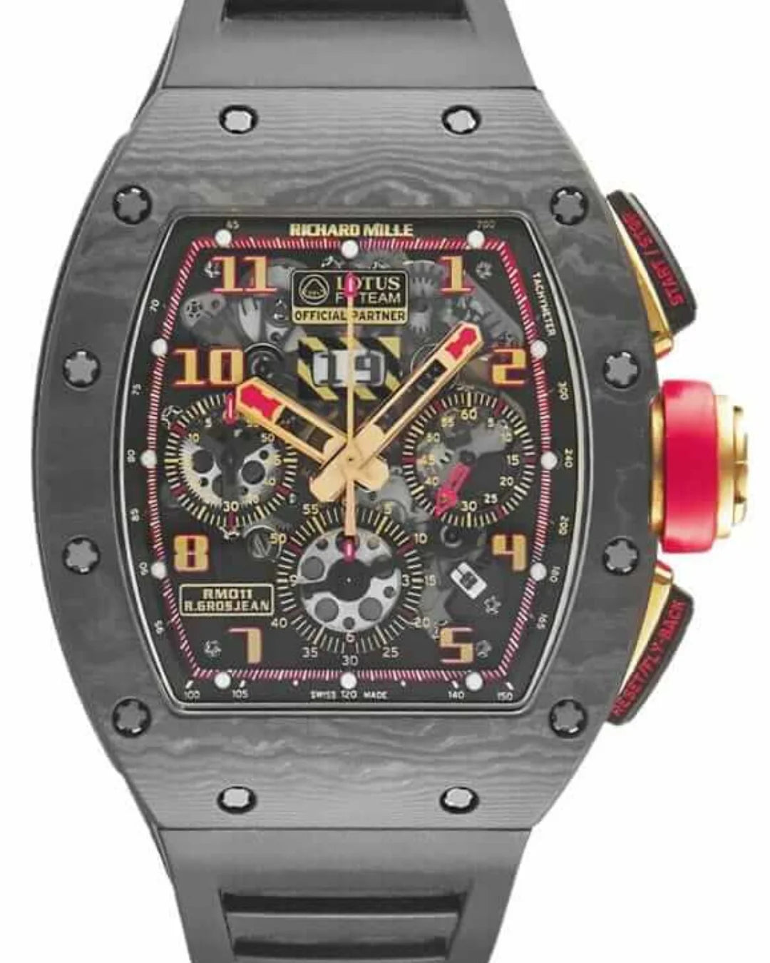 Richard Millie Rm 011 ’F1 Chronograph’ Watch - Wristwatch