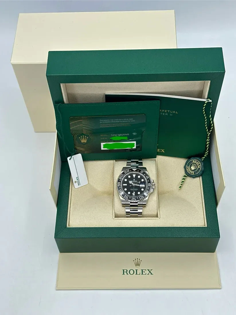 Rlx Super Mod Gmt Bruce Wayne Watch Wristwatch