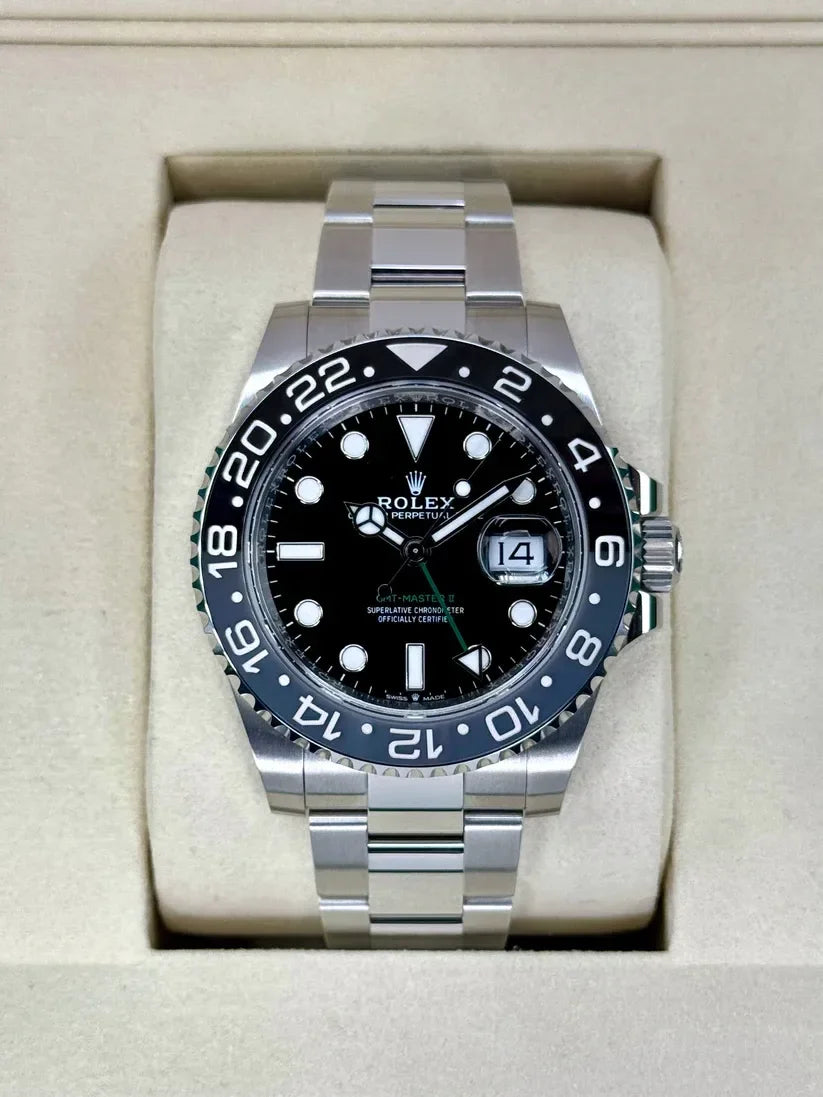 Rlx Super Mod Gmt Bruce Wayne Watch Wristwatch