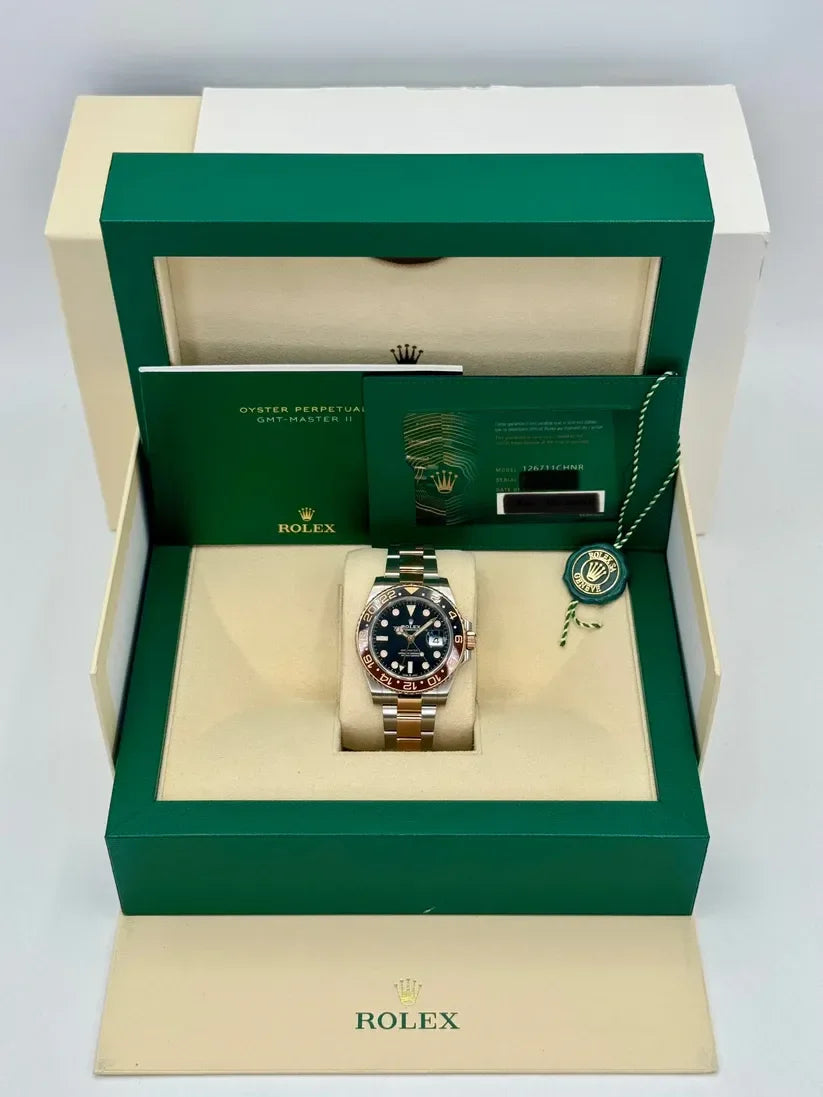 Rlx Super Mod Gmt Root Beer Watch Wristwatch