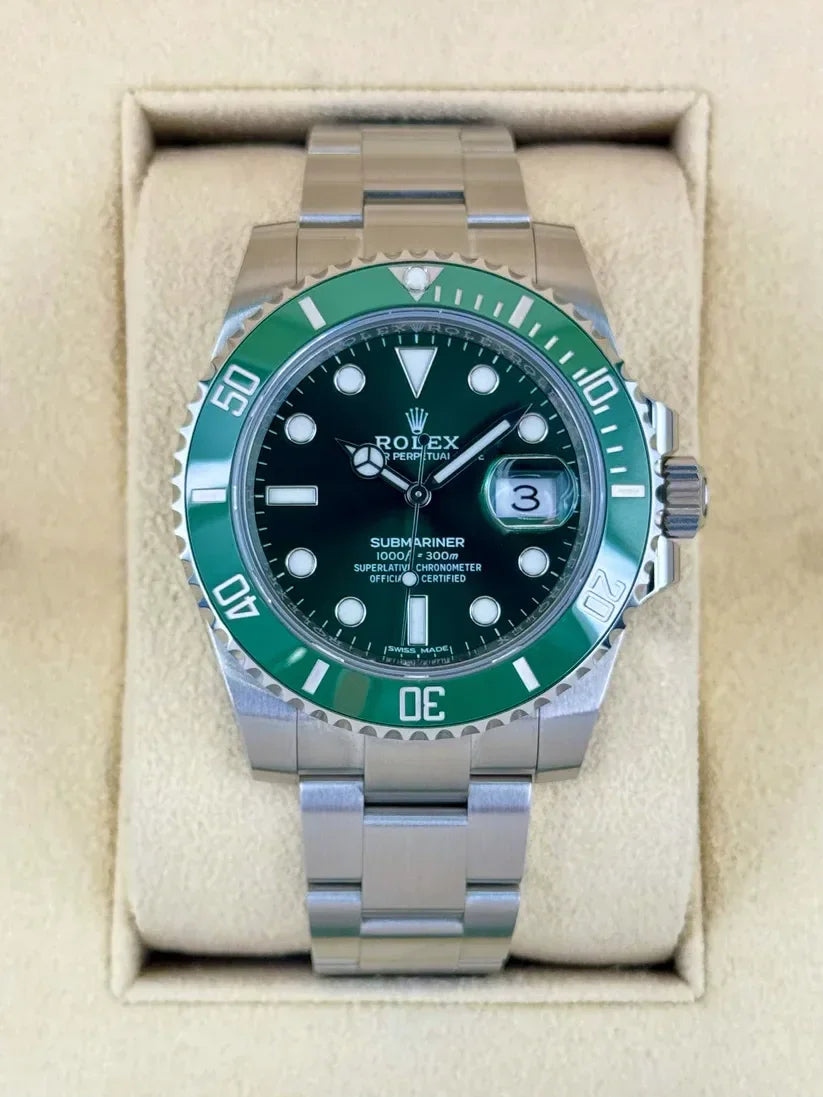 Rlx Super Mod Hulk Submariner Diving Watch Wristwatch