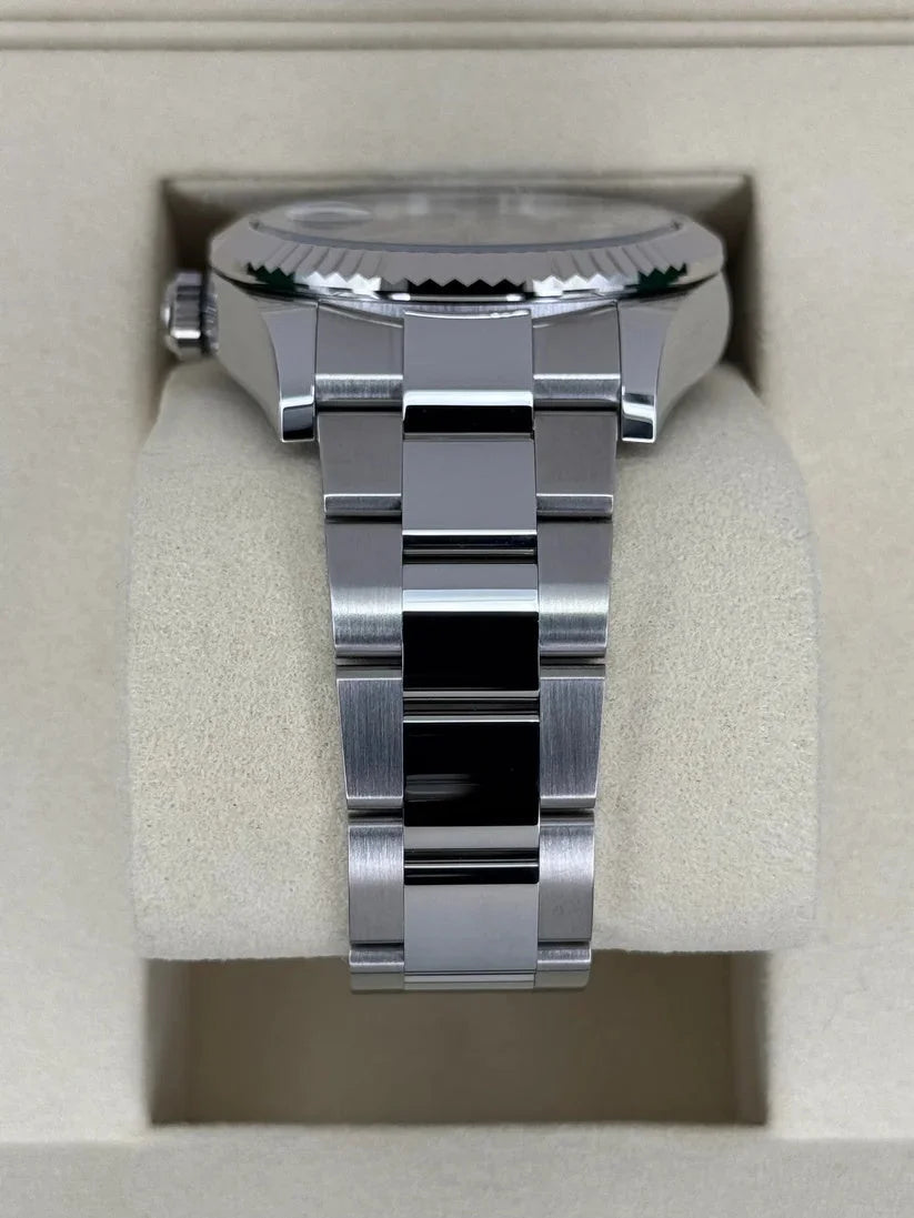 Rlx Super Mod Sky dweller Blue Watch Wristwatch