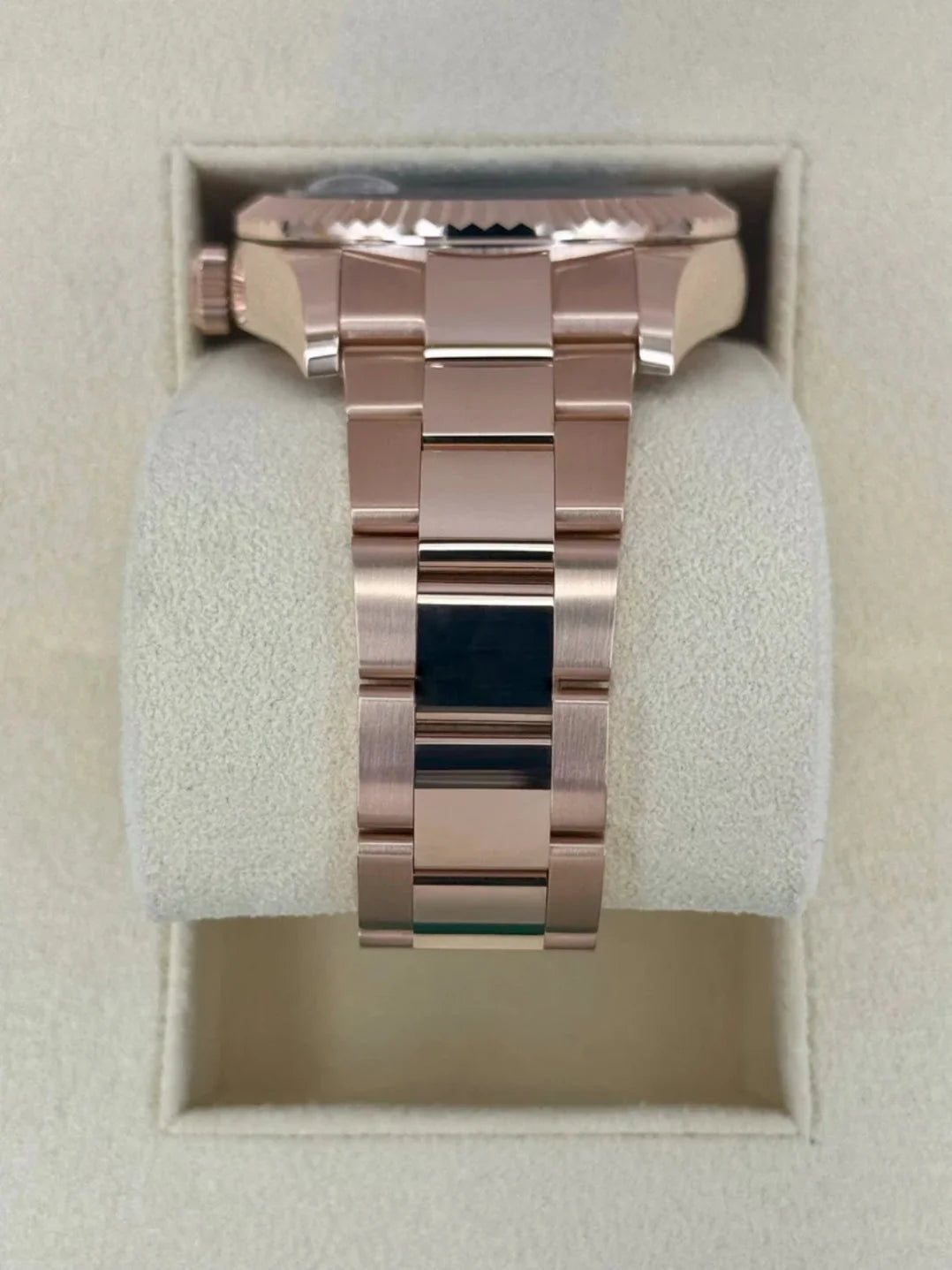 Rlx Super Mod Sky dweller Rose Gold Watch Wristwatch