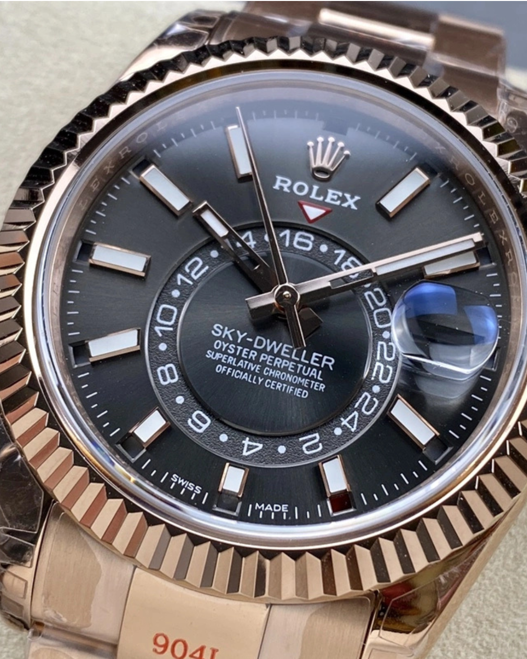 Sky-Dweller SC  Everose Gold Slate Dial M336935-0004