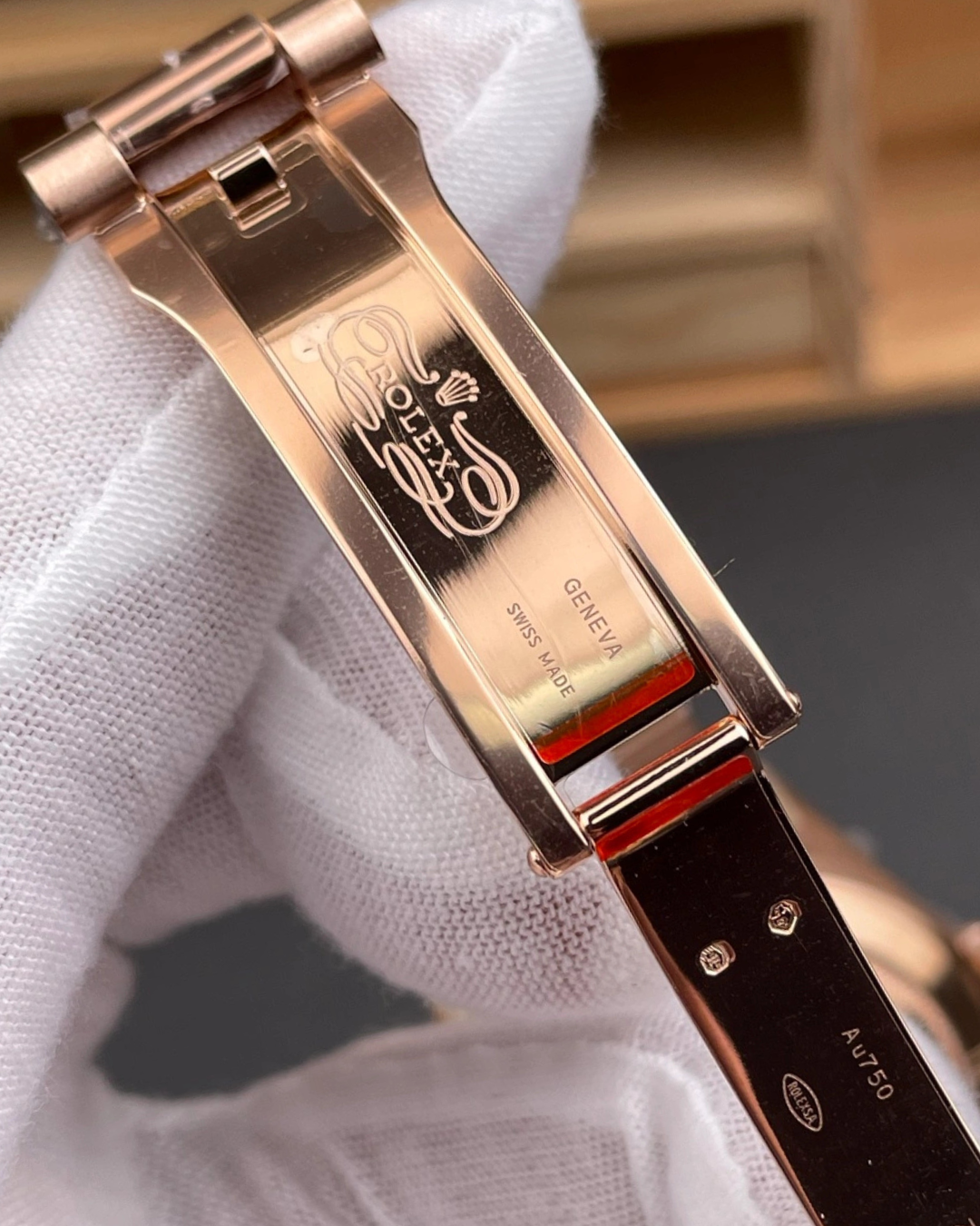 Day-Date SC 18K Everose Gold 228235-0025 Green Dial