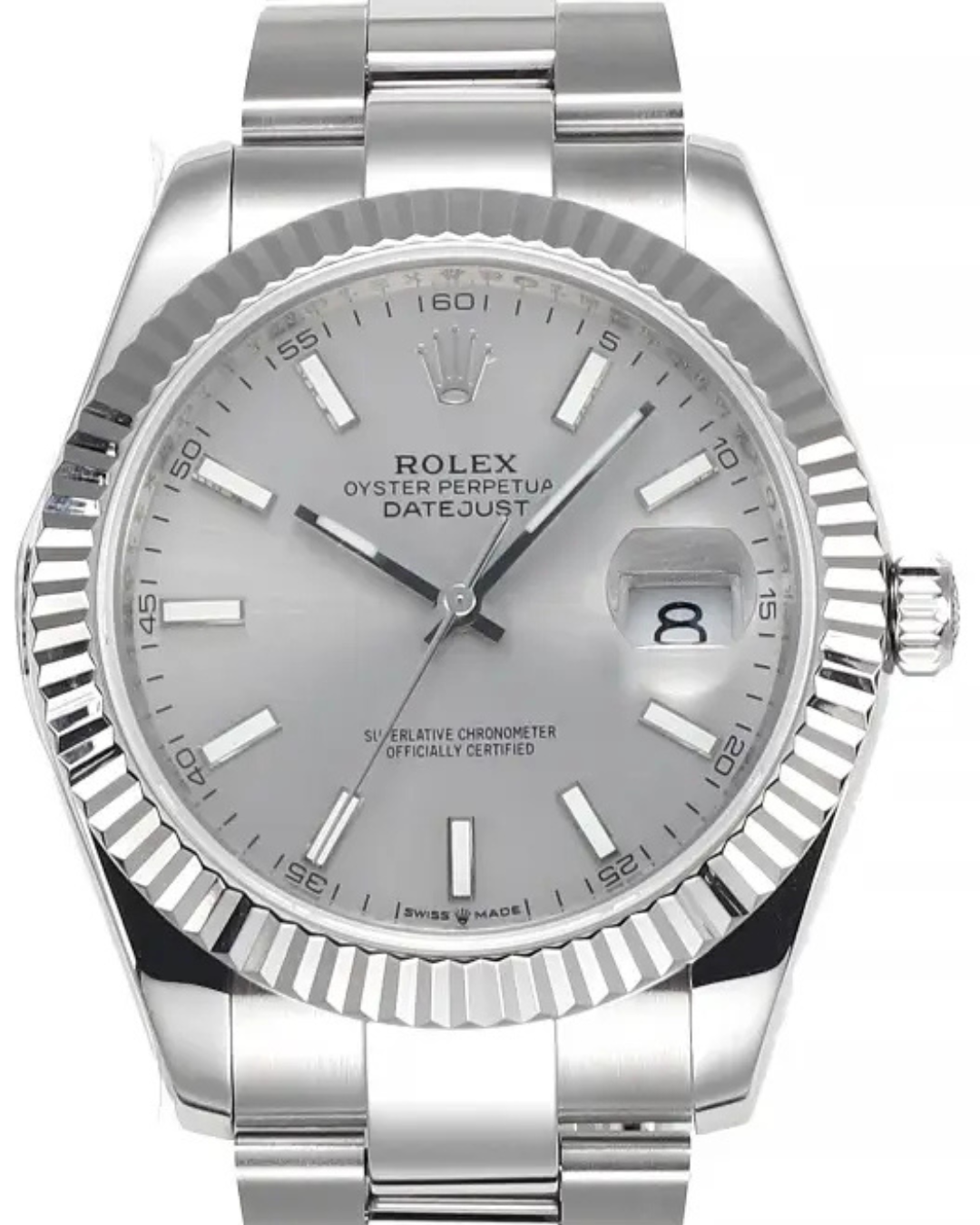 ROLEX Datejust 41 Silver 126334 Watch