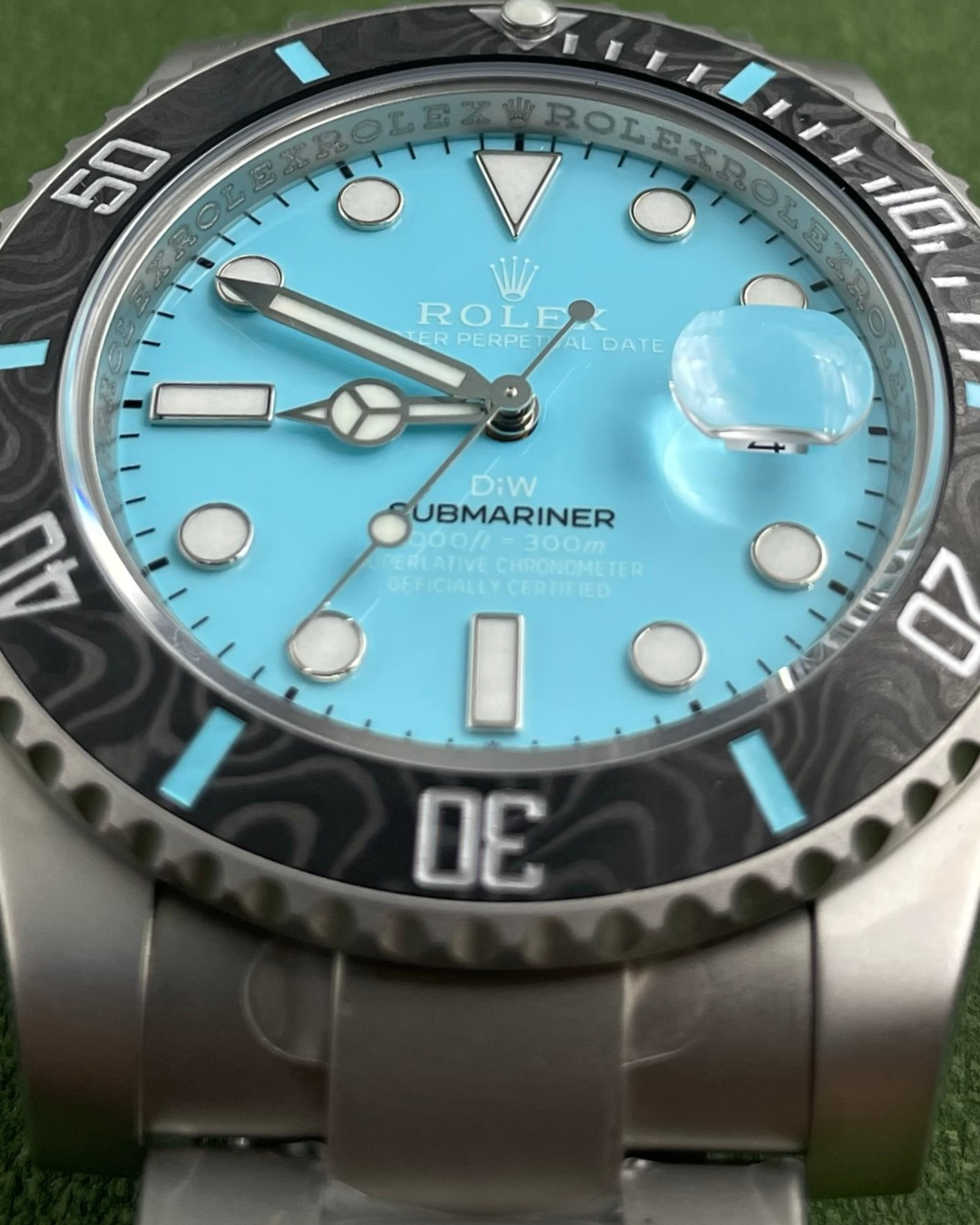 VS Submariner DIW Super Watch DLC Mod Tiffany Blue