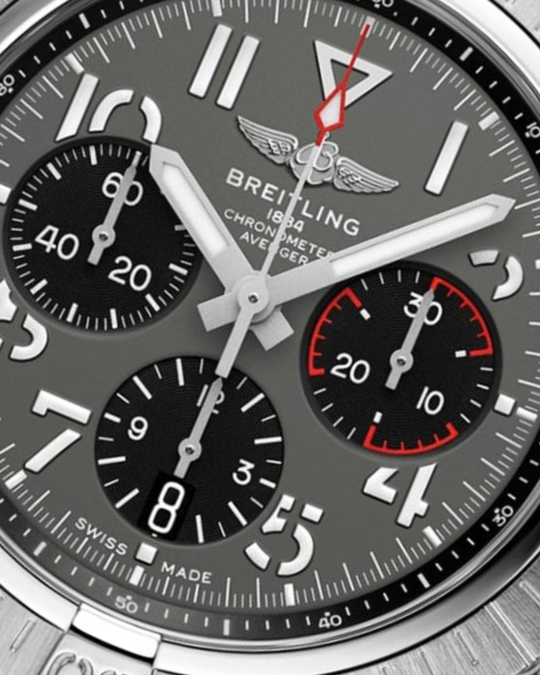 Avenger Chronograph AB01821A1B1A1 Grey Watch