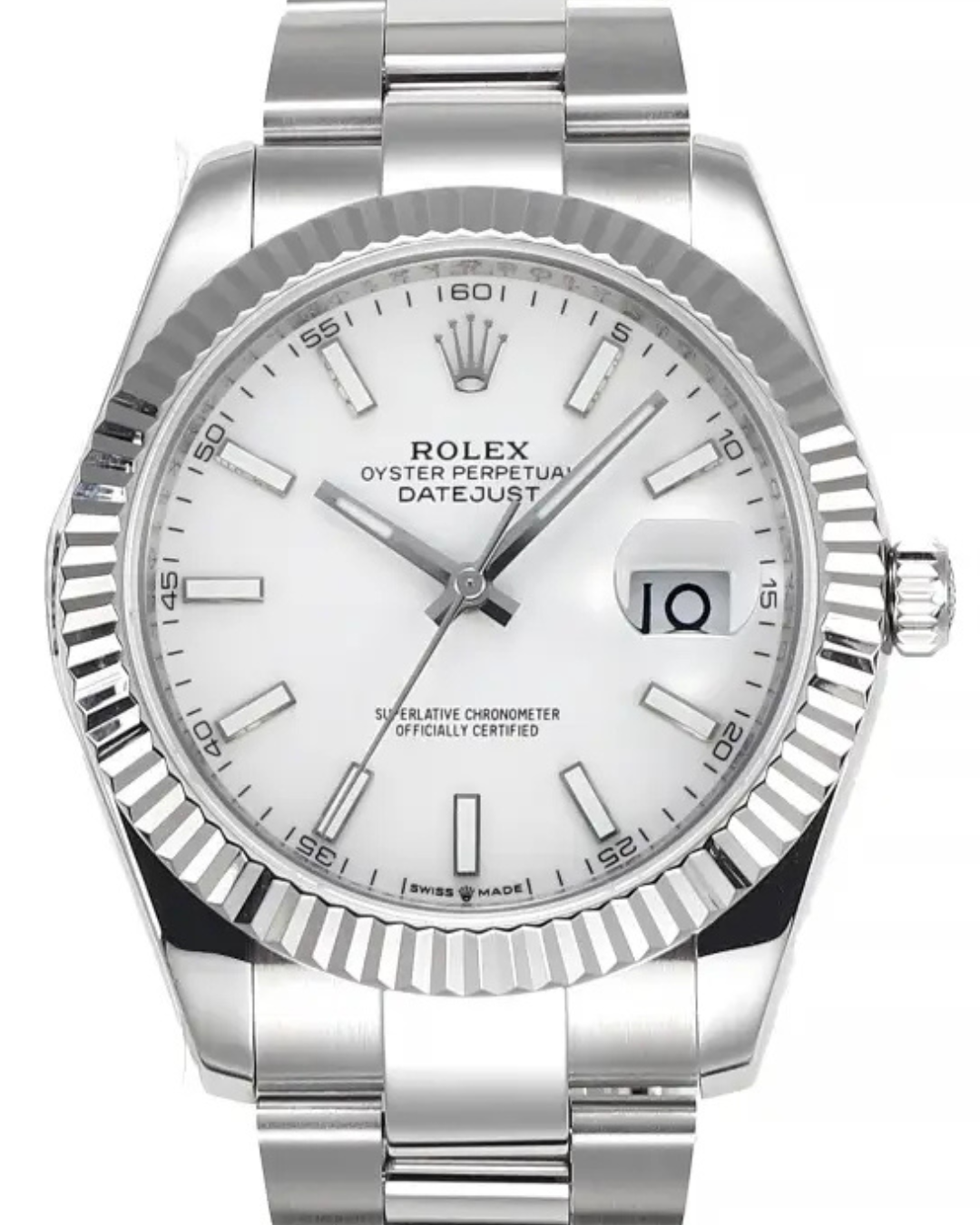 ROLEX Datejust 41 White 126334 Watch