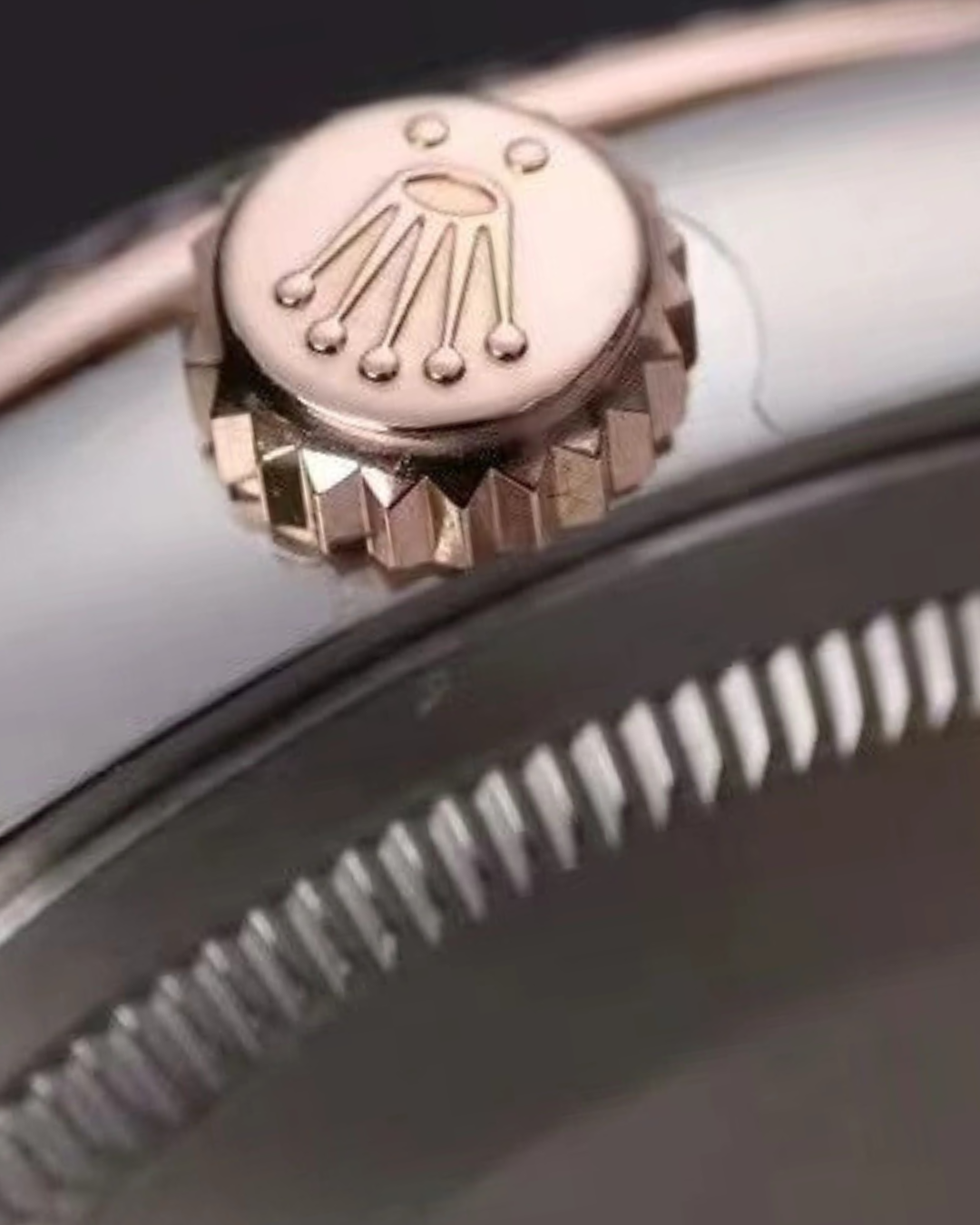 Datejust SC M1262310015 White Roman Rose Gold Watch