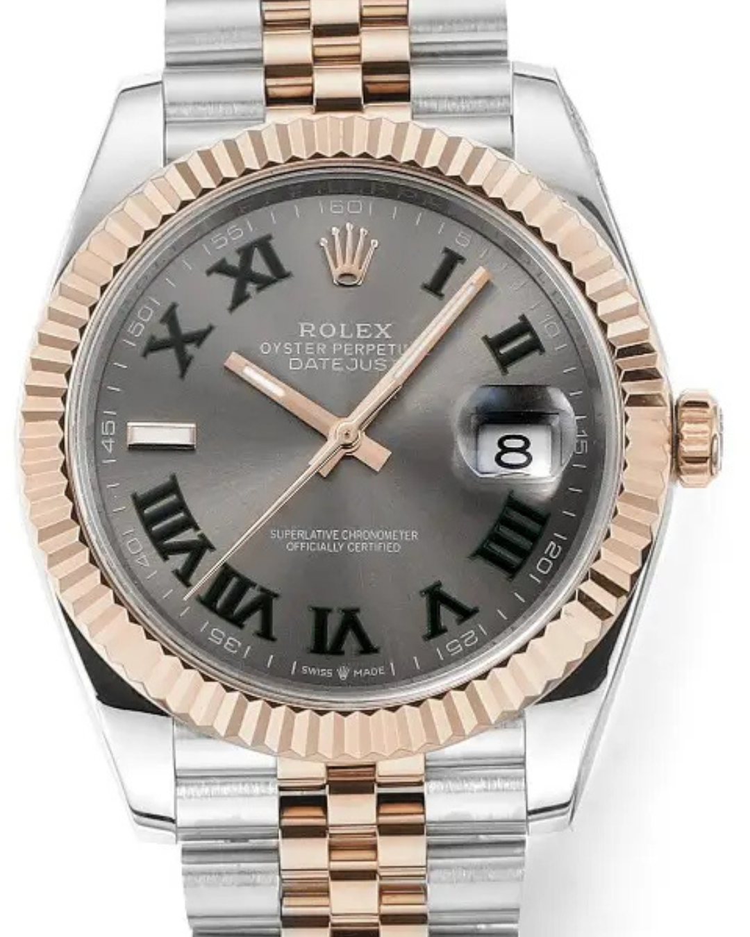 ROLEX Datejust 41 Two-Tone Wimbledon Dial 126331 Watch