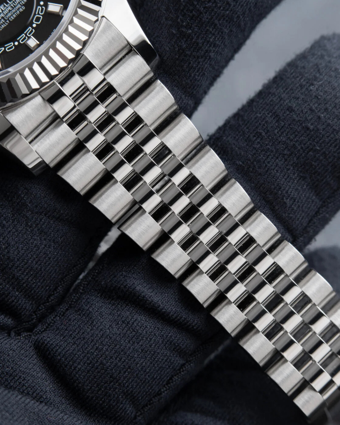 Sky Dweller Watch Mod Black Crown Edition