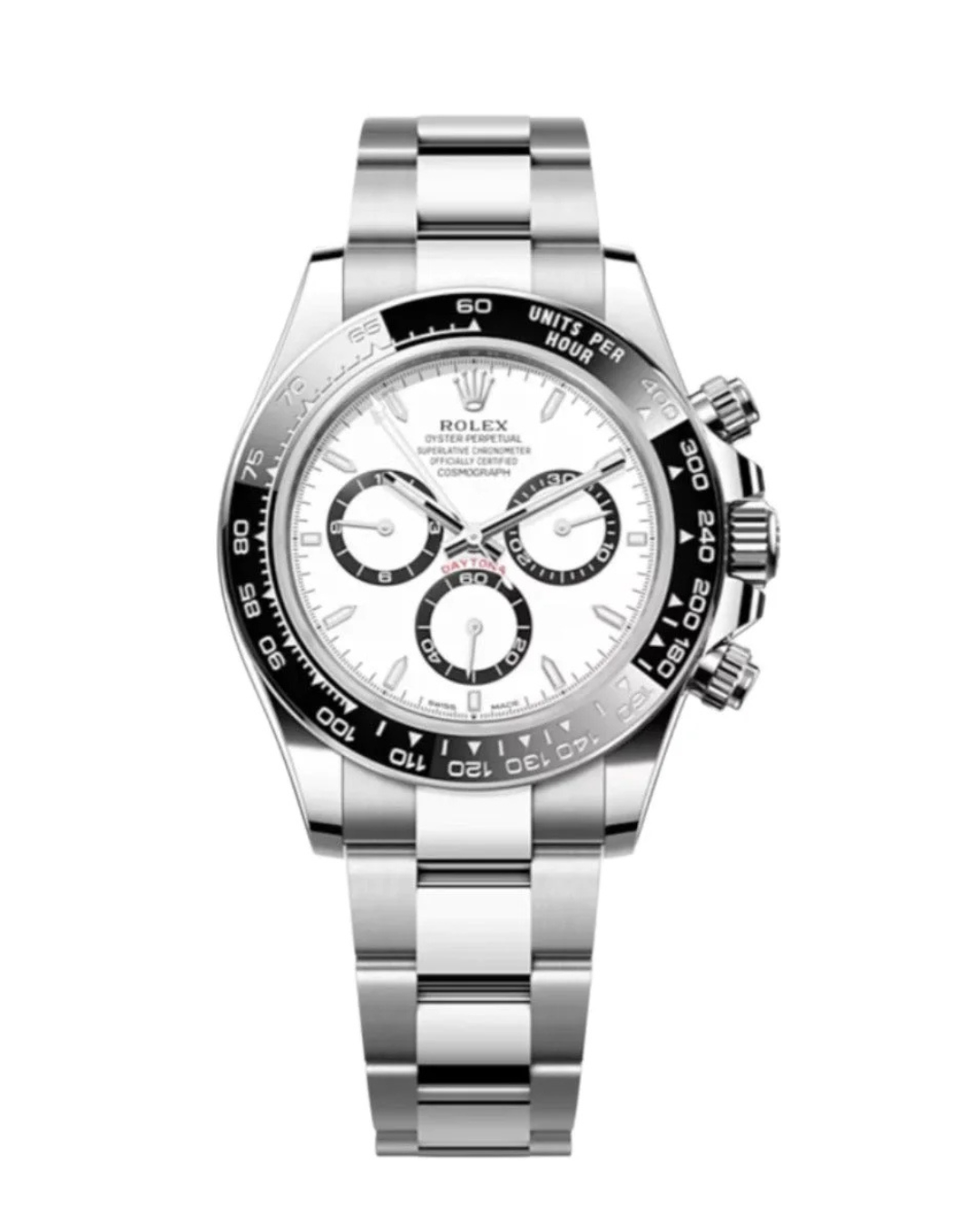 Daytona Watch Mod White Panda Crown Edition