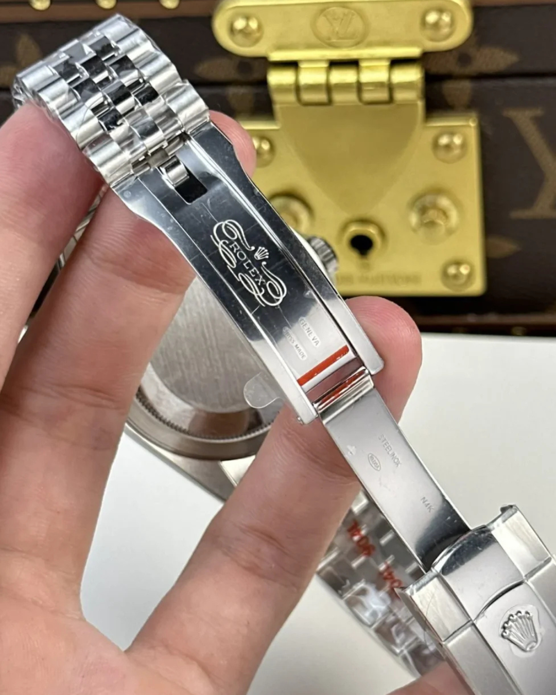 Sky Dweller Watch Mod White Crown Edition