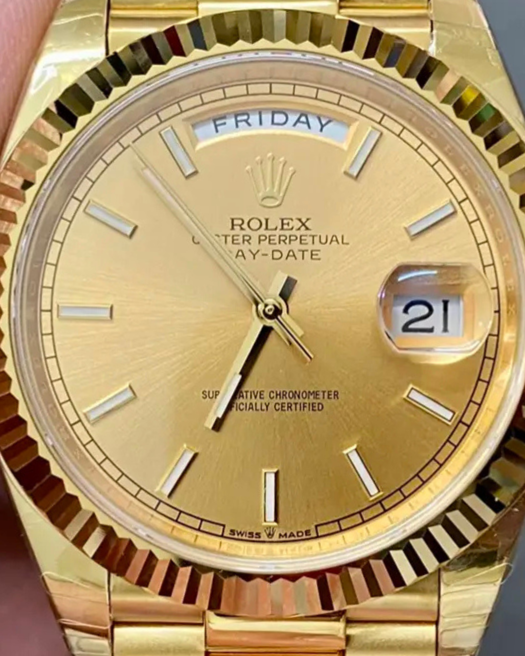 Day-Date SC 128238 - Yellow Gold Presidential
