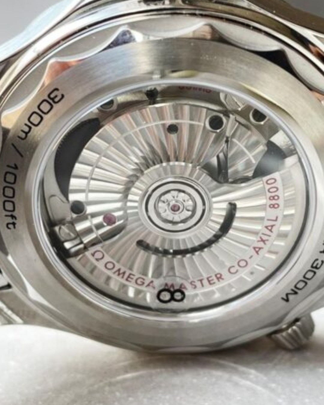 Omega Seamaster 300M Diver Super Watch Mod Black 8800