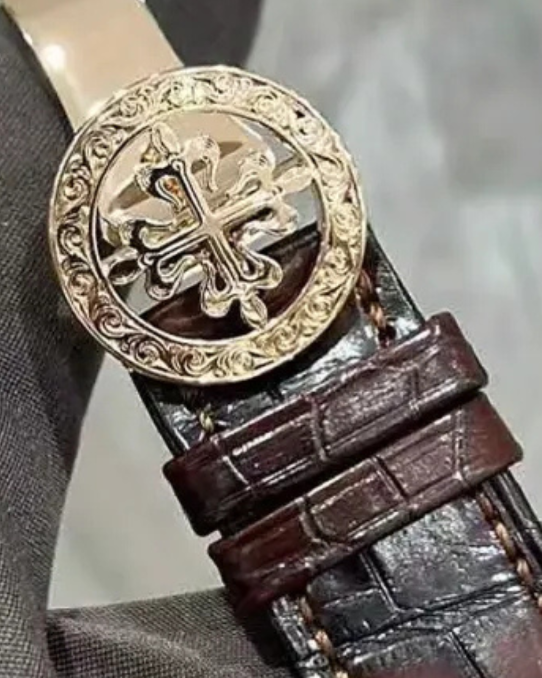 Patek Phillipe Sky Moon Tourbillion Super Watch Mod Rose Gold 6002R-001