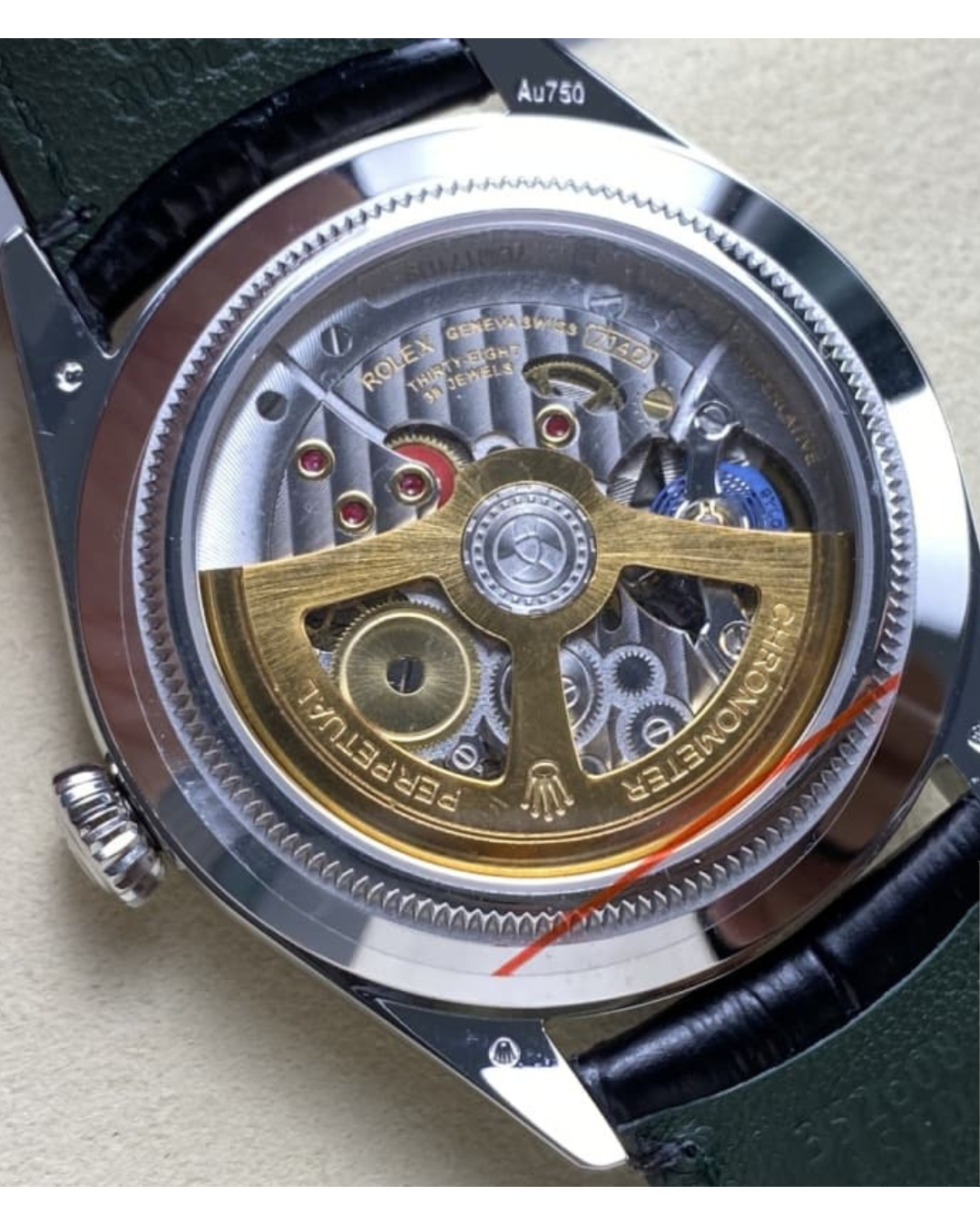 ROLEX Perpetual 1908 52509 Black Dial Watch