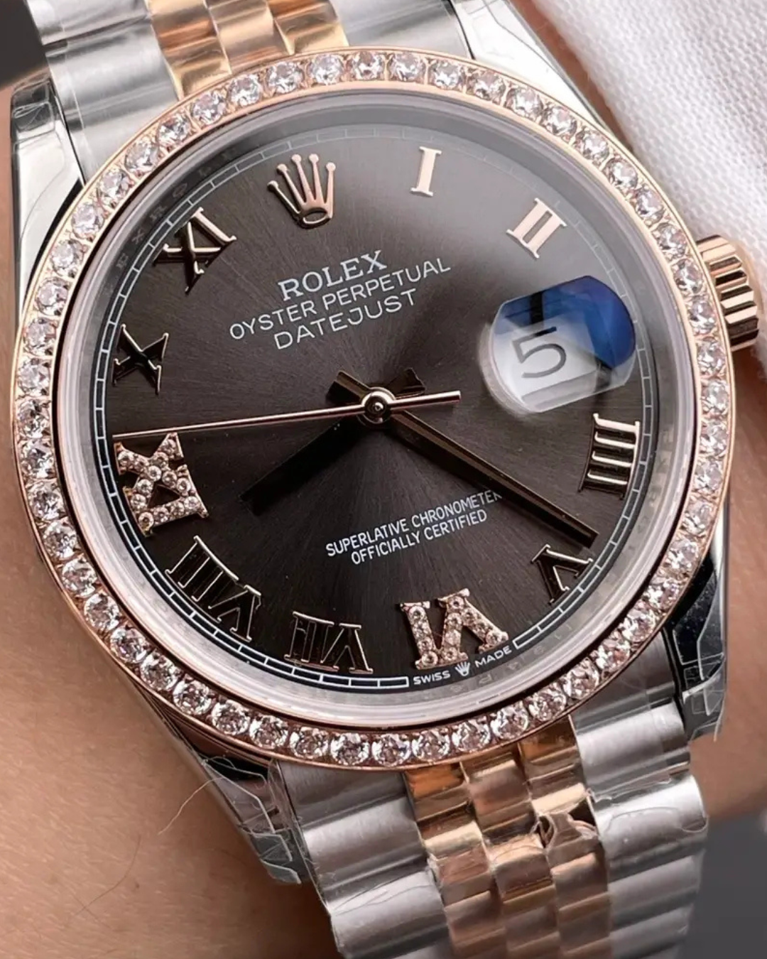 Datejust SC 126281RBR-0011 Diamond Watch