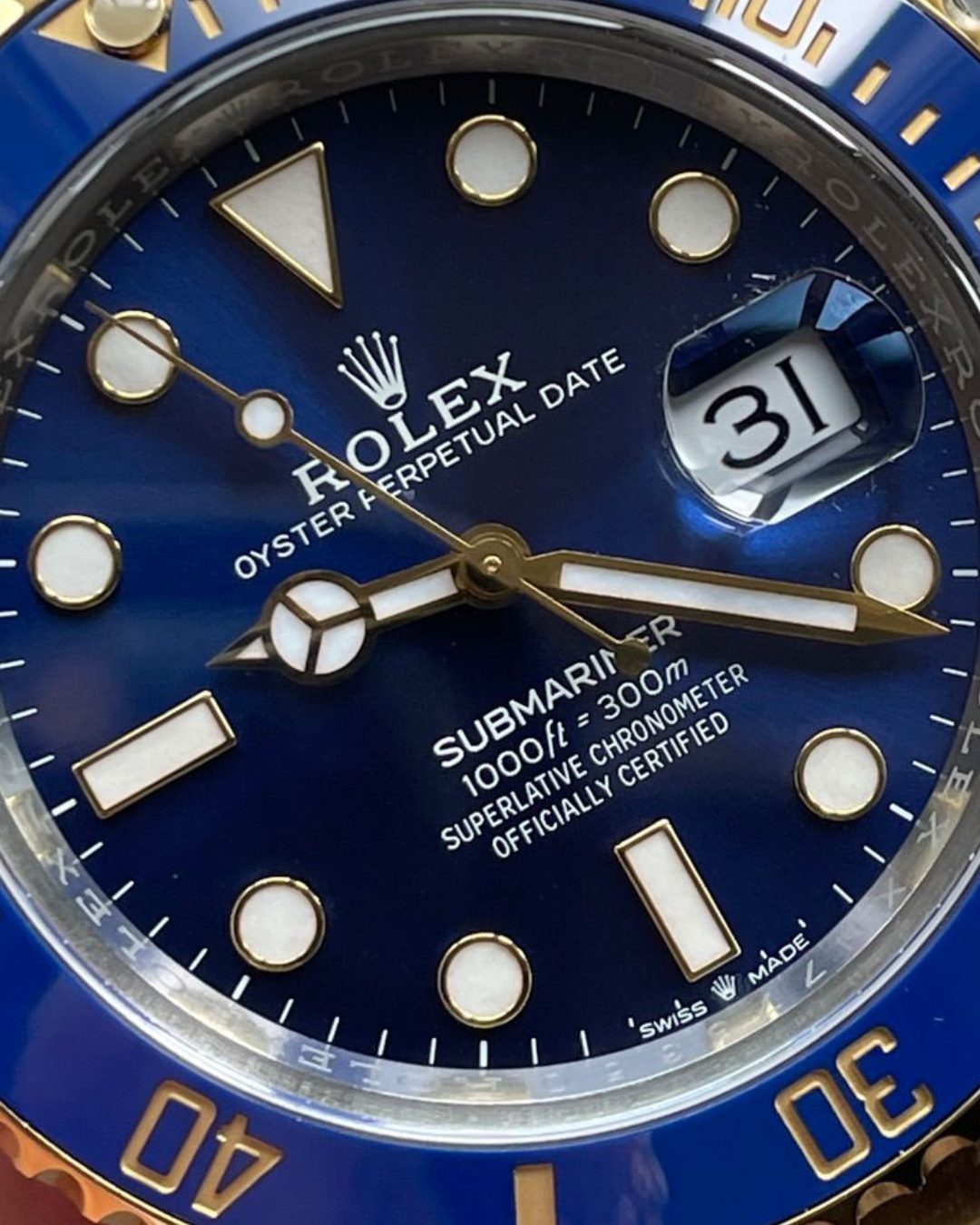 Submariner SC Bluesy 126613LB Two-Tone Blue