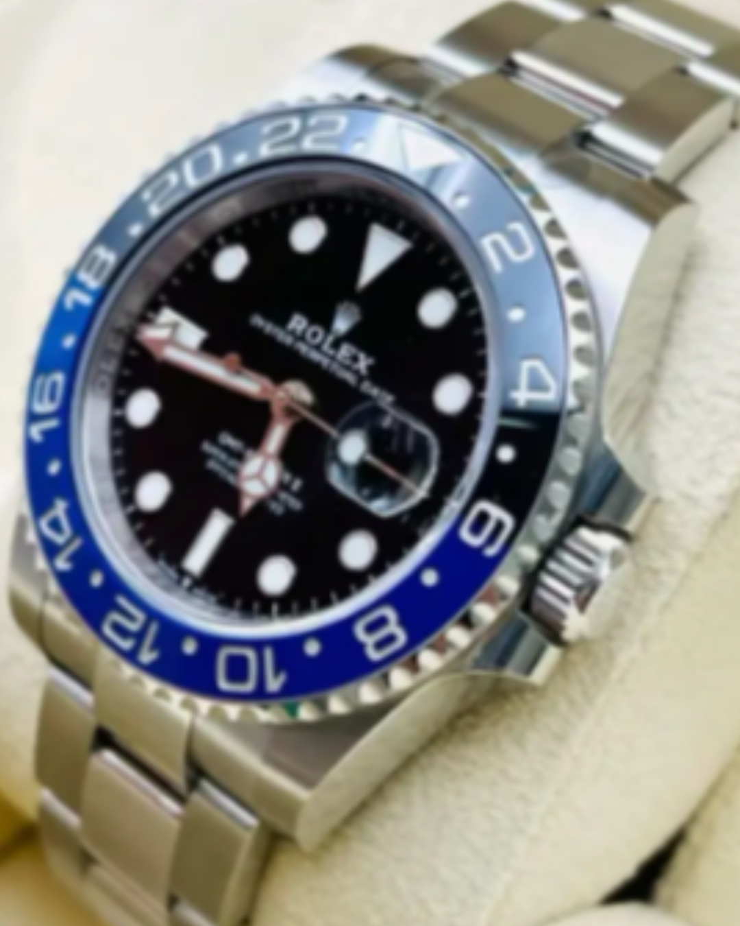 Rolex GMT Master 3285 Super Watch Mod Batman 126710BLNR