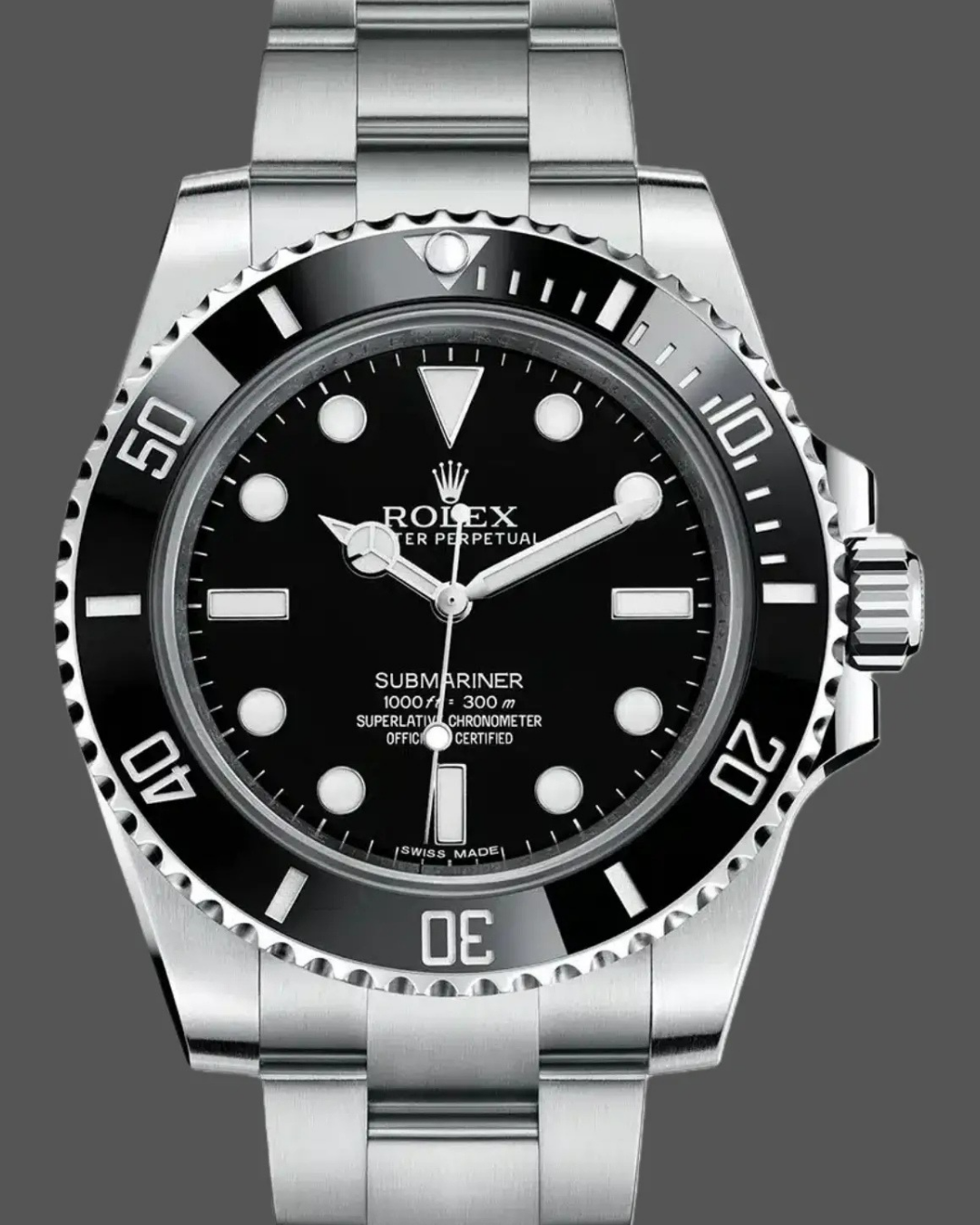 Submariner SC 114060 No Date Black