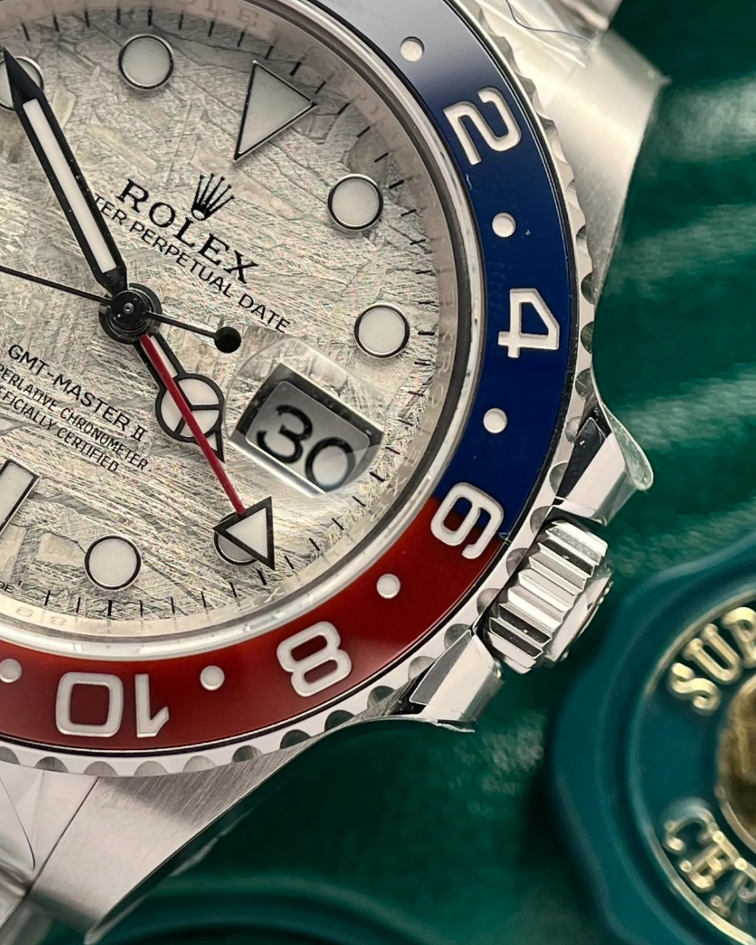 GMT-Master II SC Meteorite Dial 126719BLRO Superman