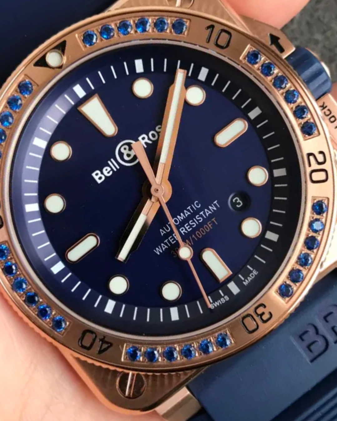 Bell & Ross BR 03-92 Superclone Blue