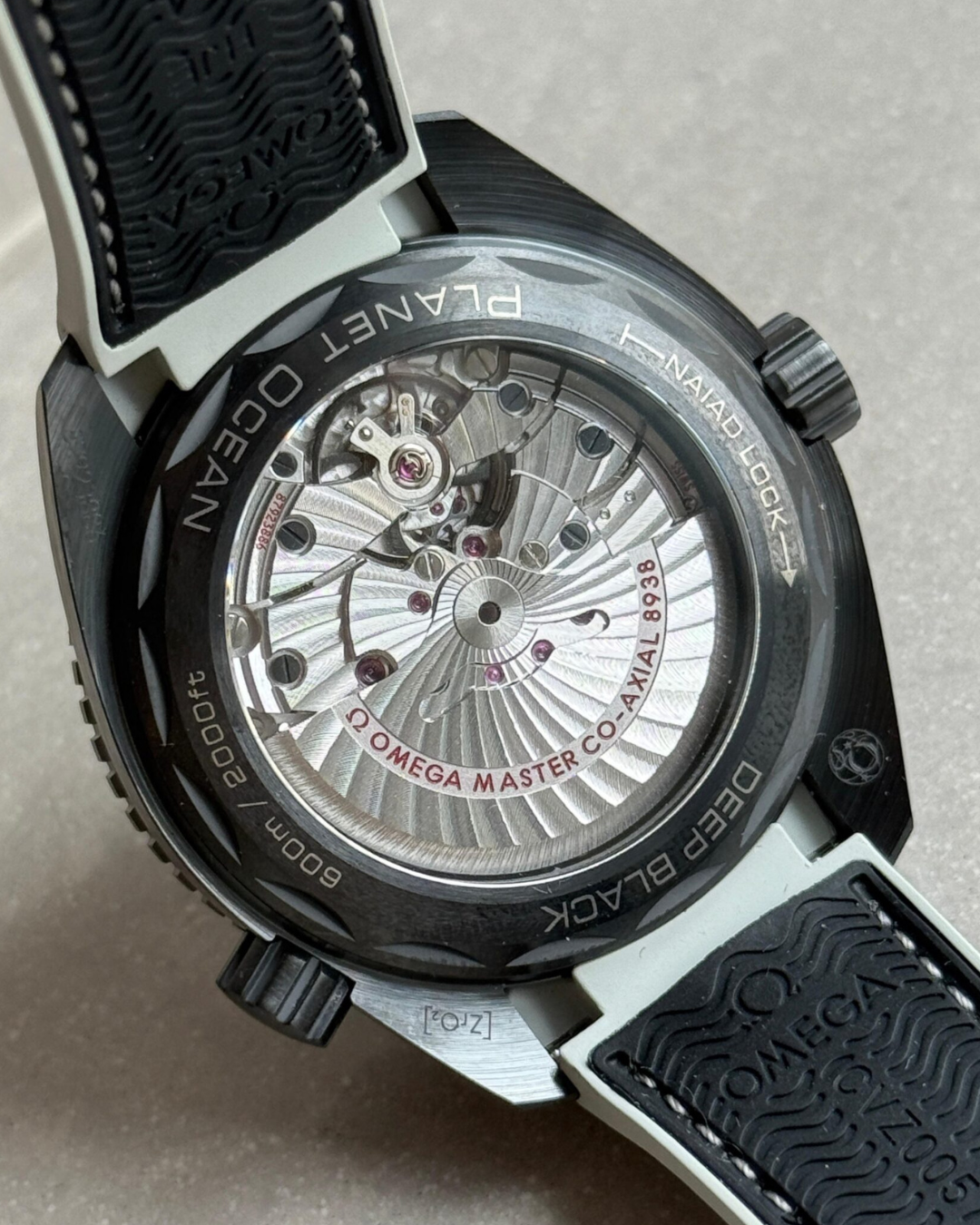 Omega Planet Ocean 45.5mm GMT Super Watch Mod World Timer Black