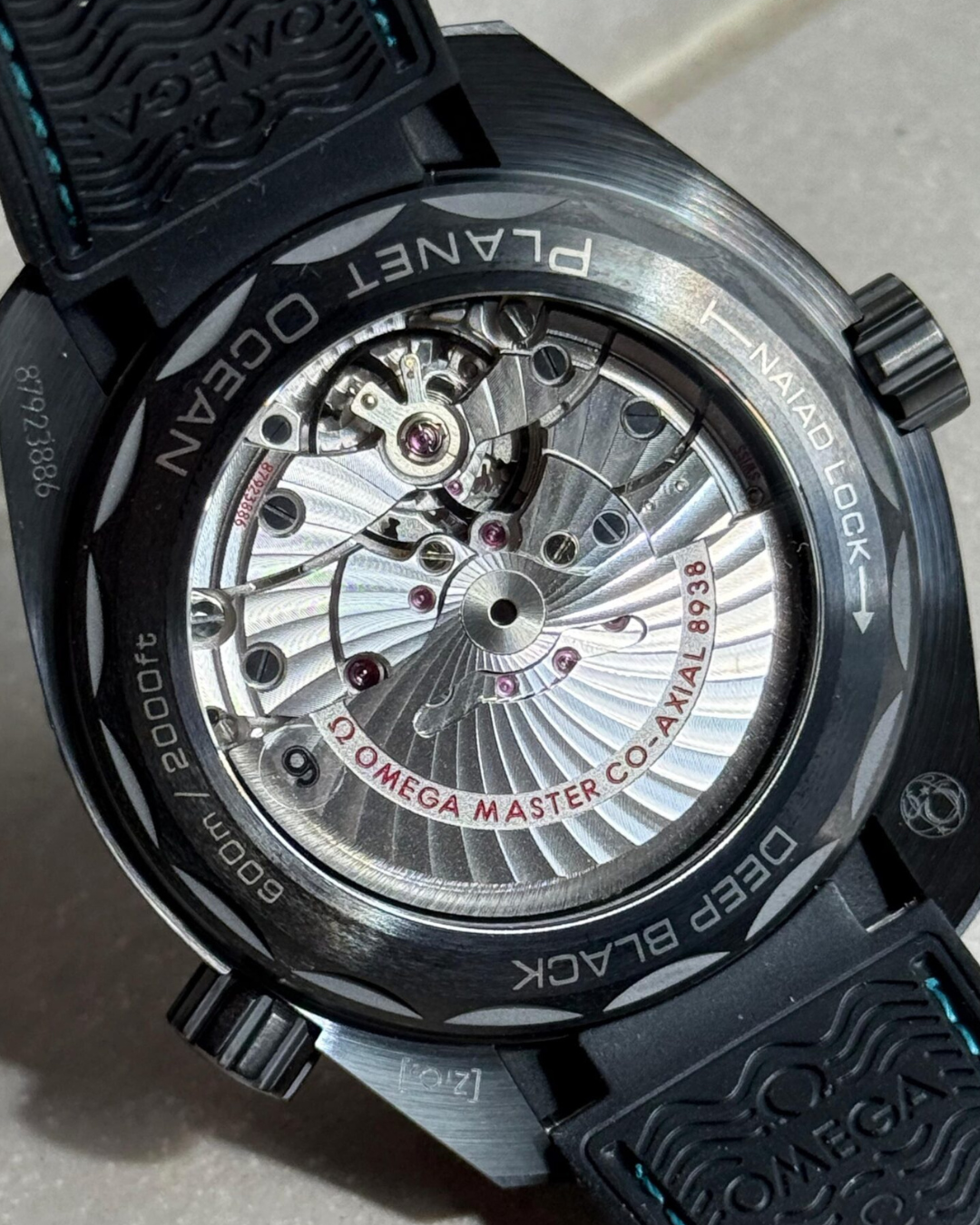 Omega Planet Ocean 45.5mm GMT World Timer Super Watch Mod Blue