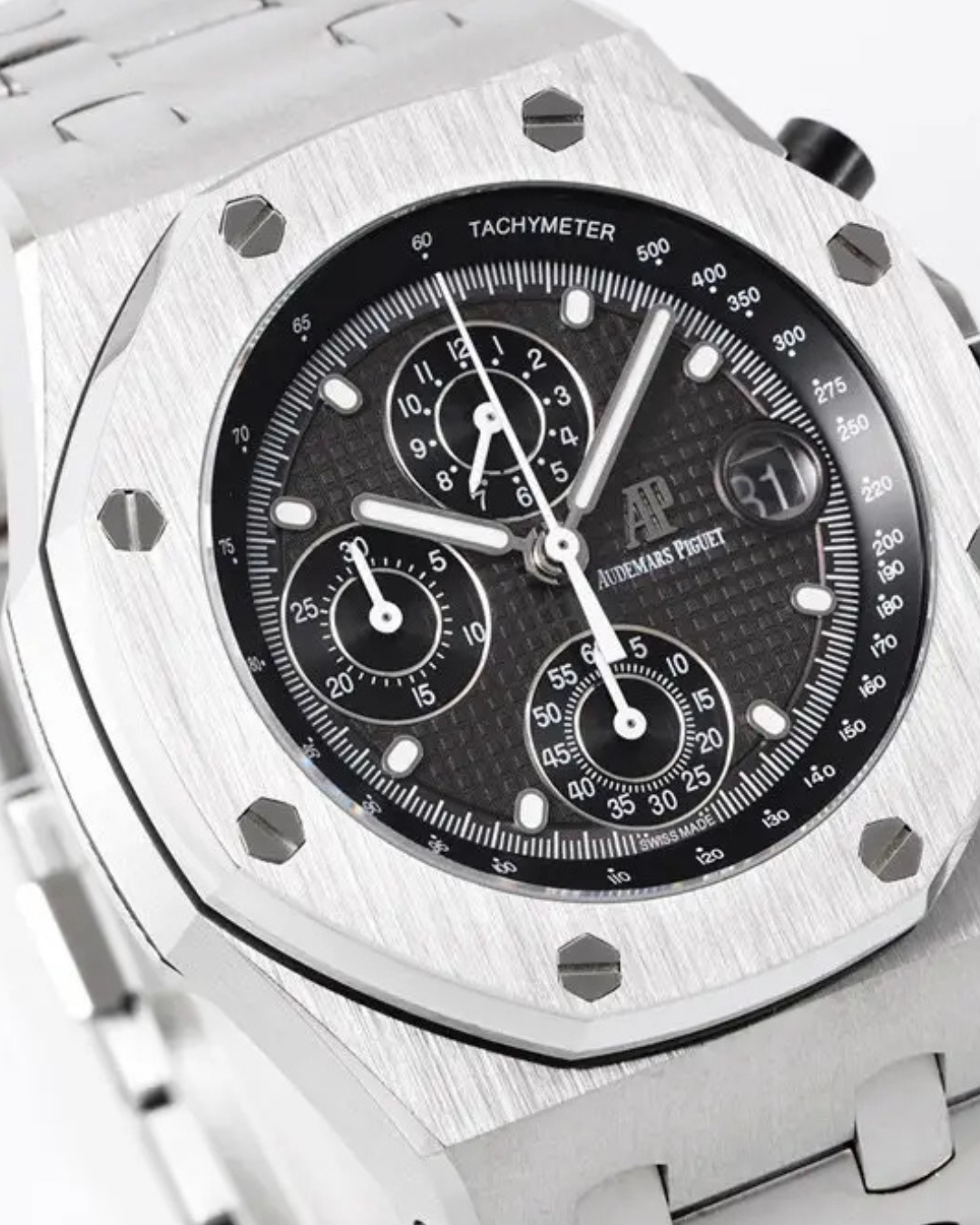 Royal Oak SC Offshore Silver Chronograph 25721TI.O.1000TI.01 Watch